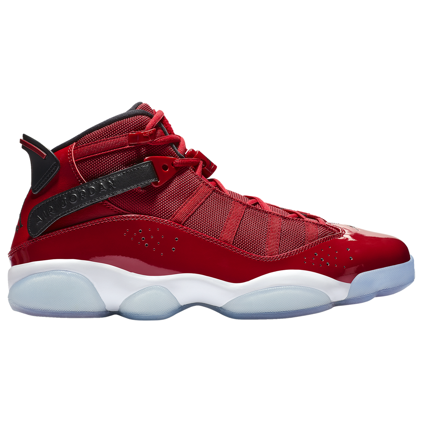 Jordan 6 Rings - Men's - White/Gym Red/Black