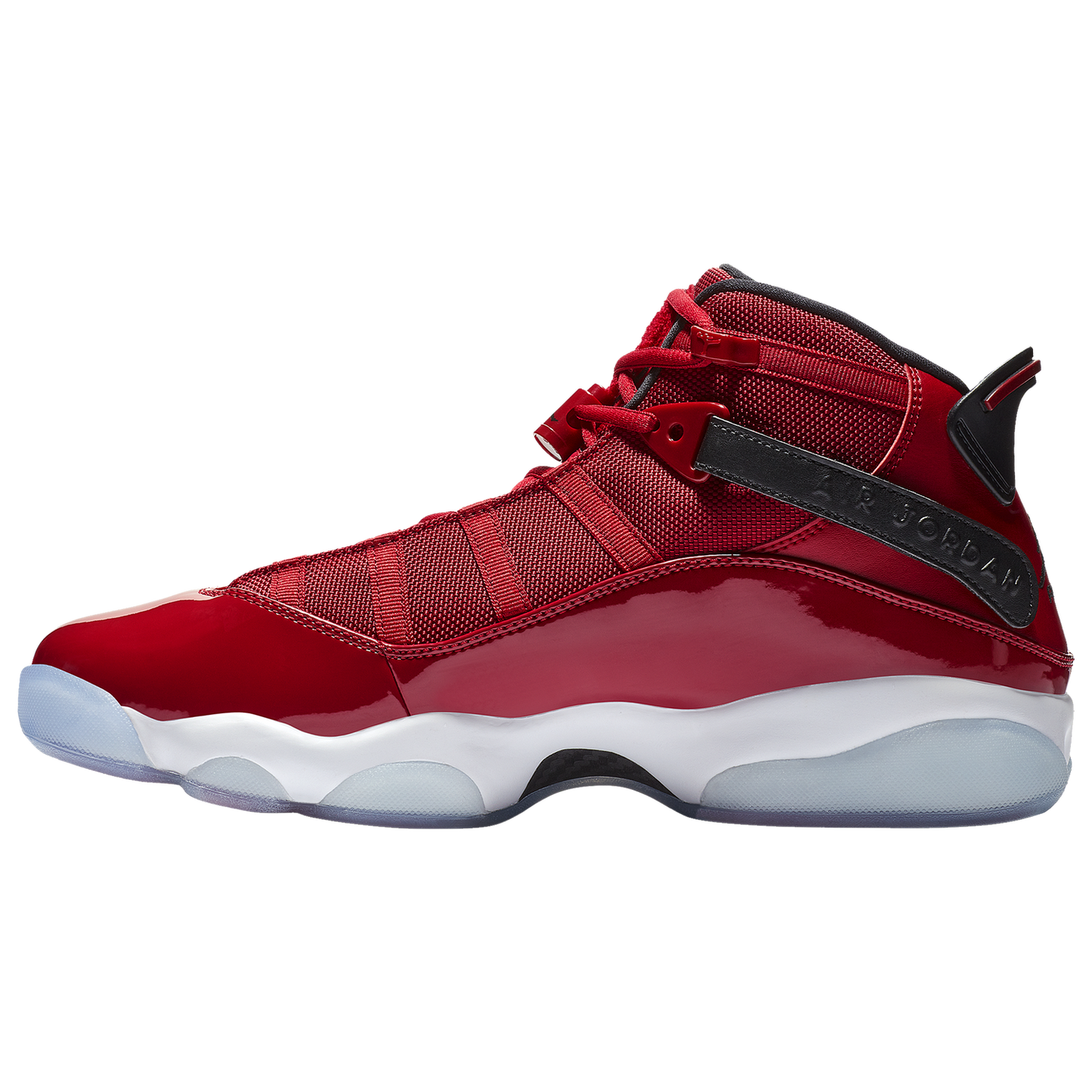 Jordan 6 Rings - Men's - White/Gym Red/Black