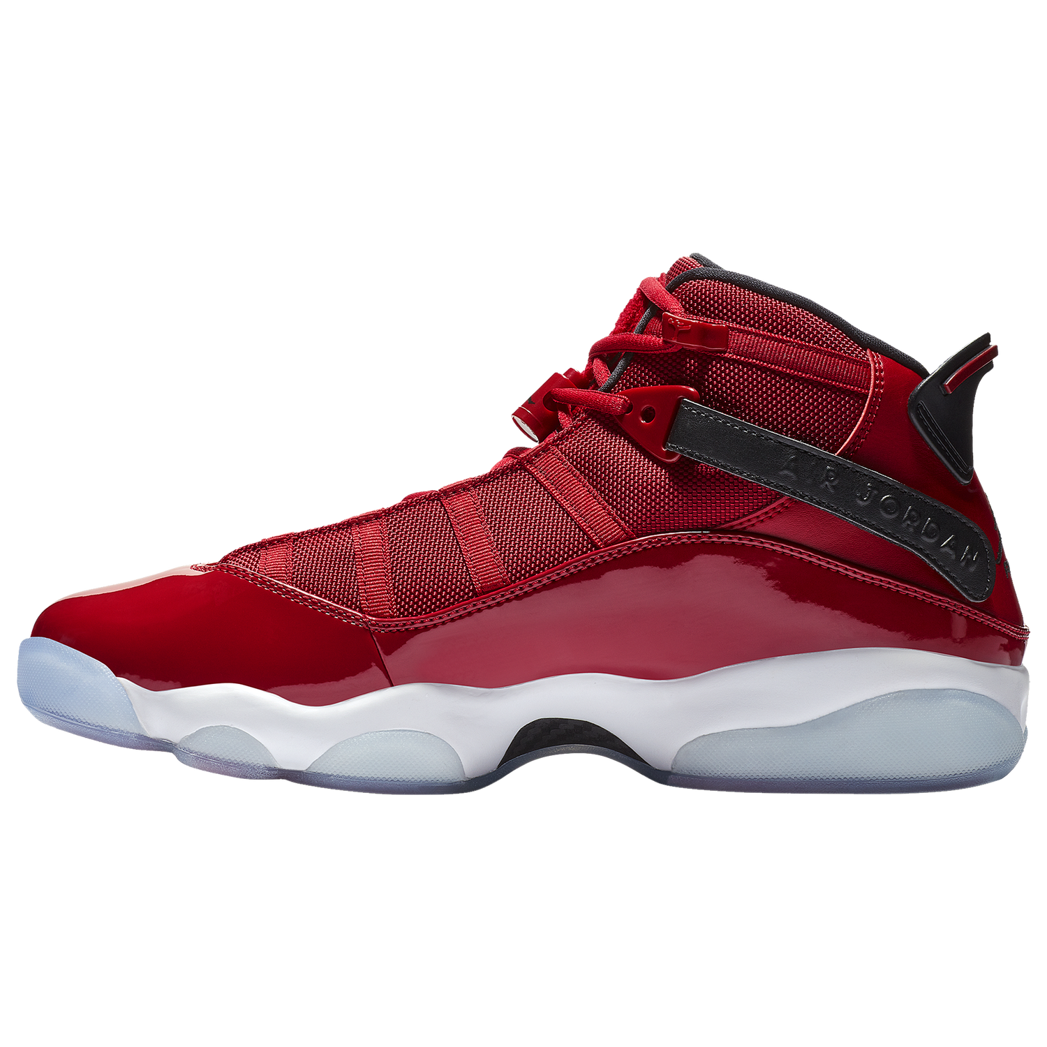Jordan 6 Rings - Men's - White/Gym Red/Black