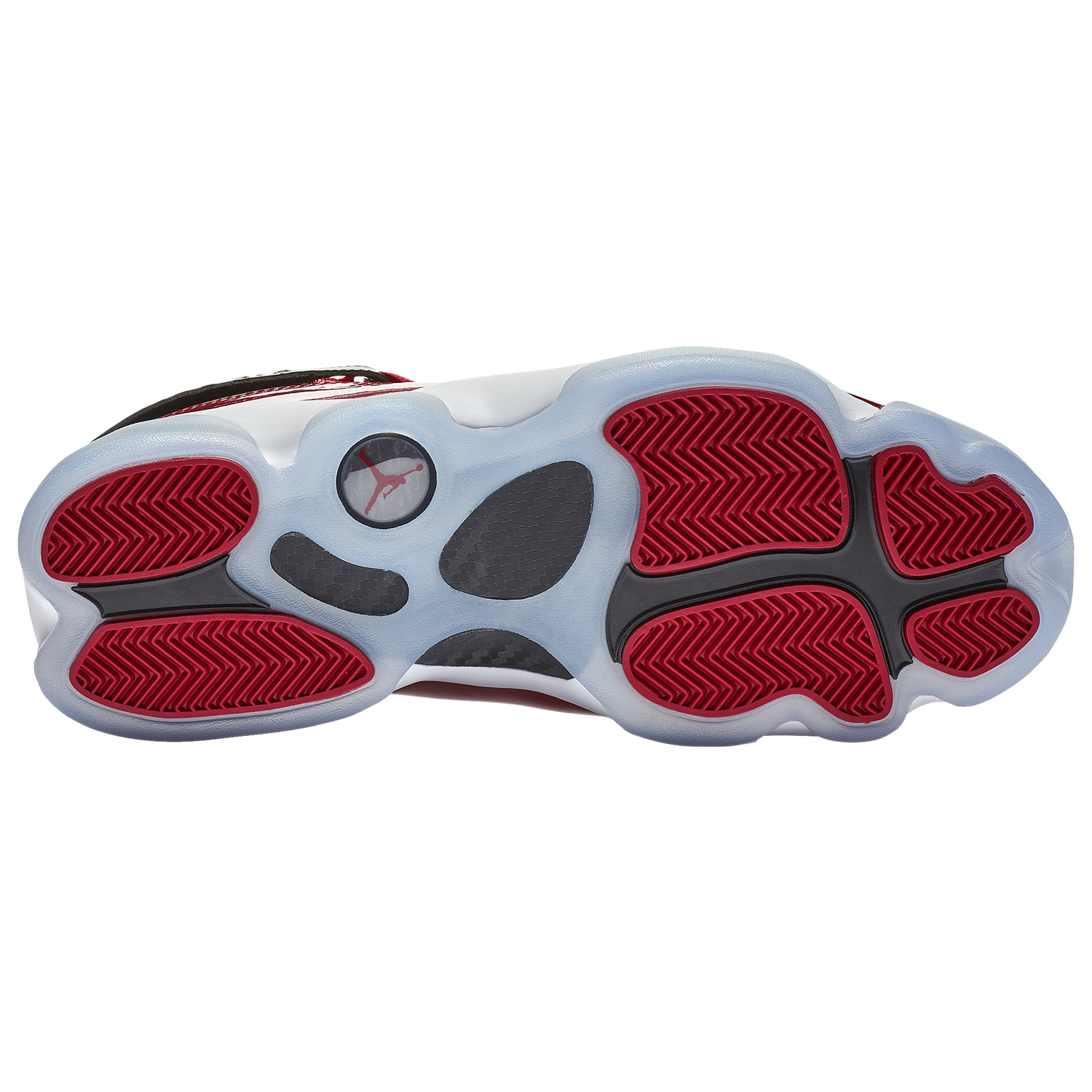 Jordan 6 Rings - Men's - White/Gym Red/Black