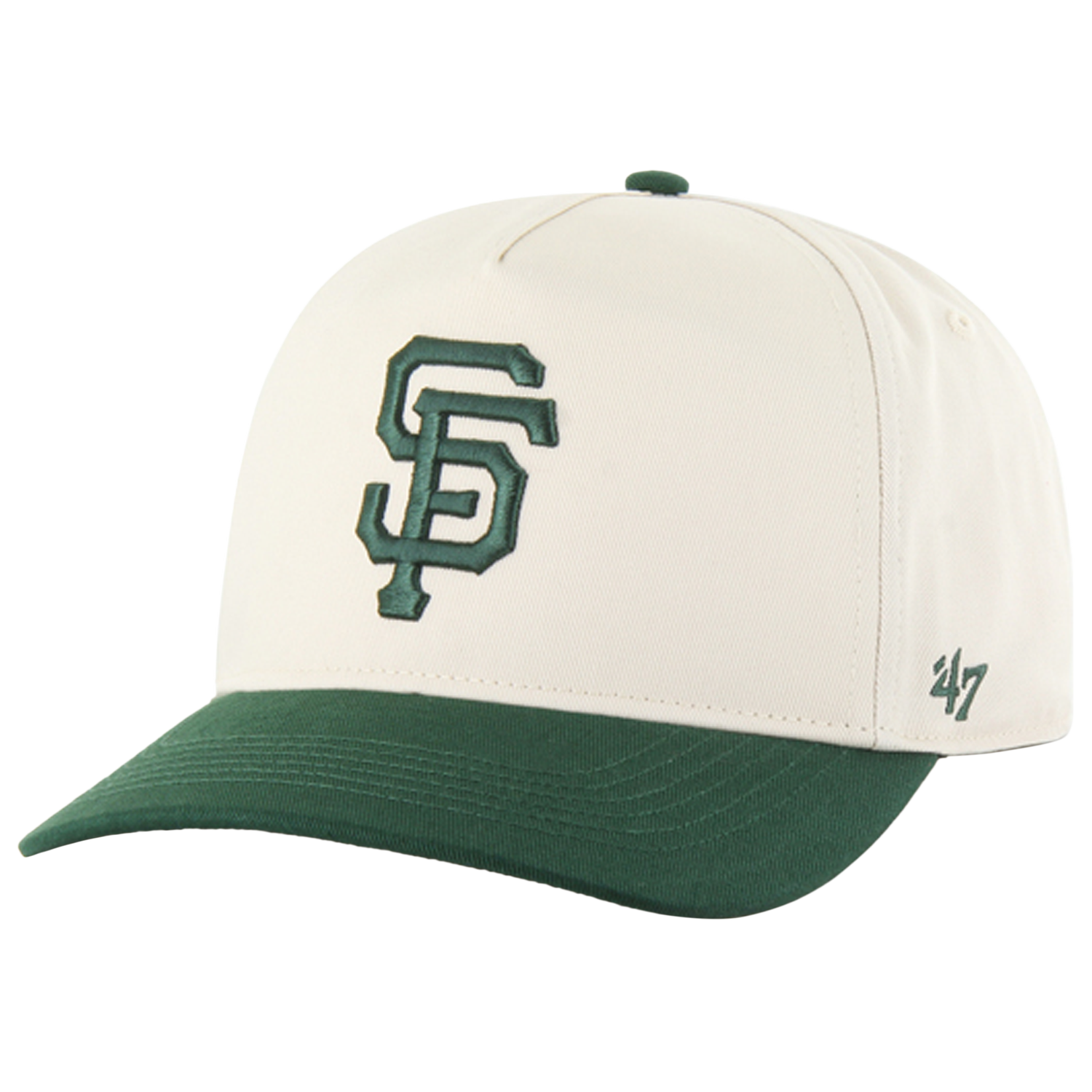 47 Brand Giants Two Tone Hitch Visor - Men's - Dark Green/Natural