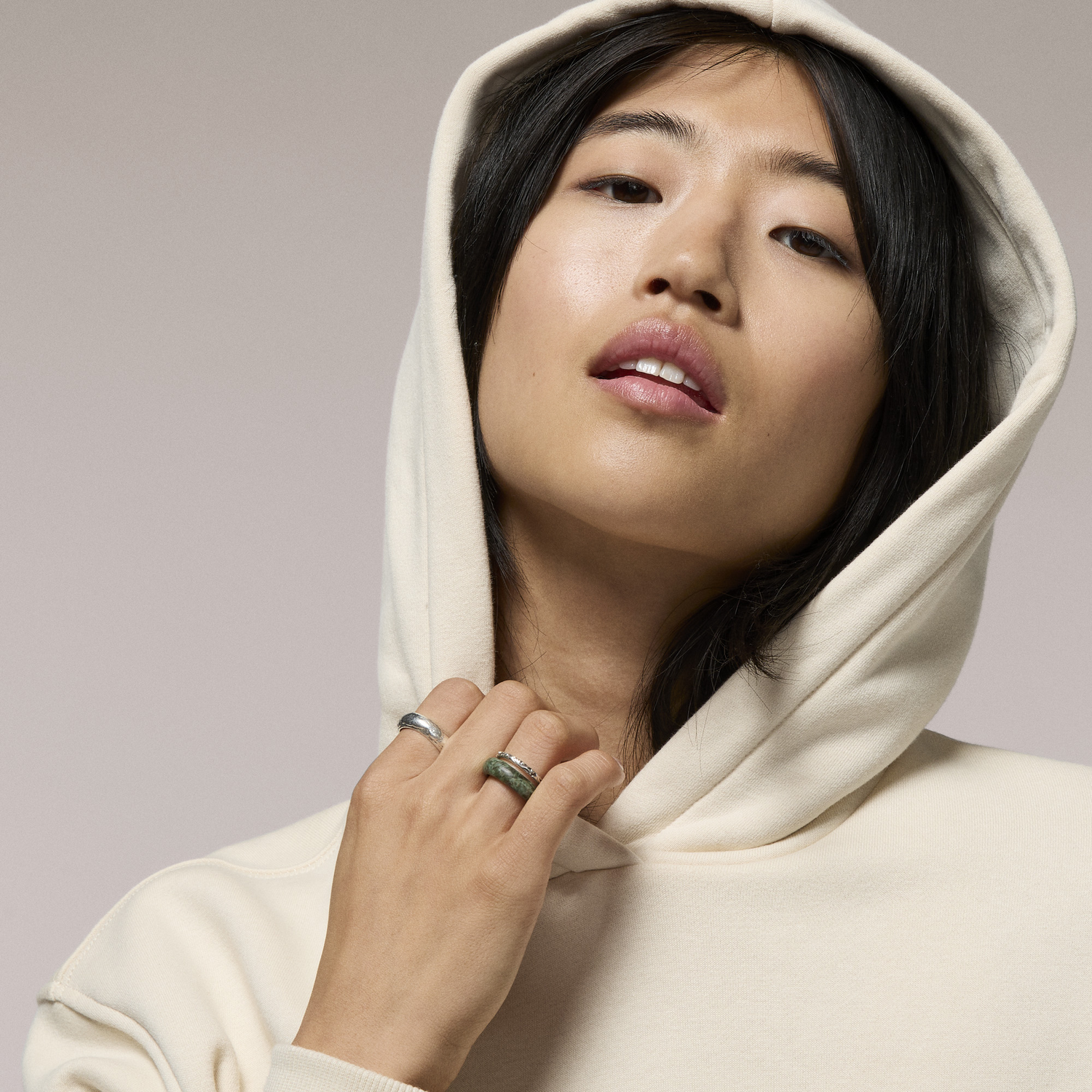 Cozi Yabsia Hoodie - Women's - Parchment