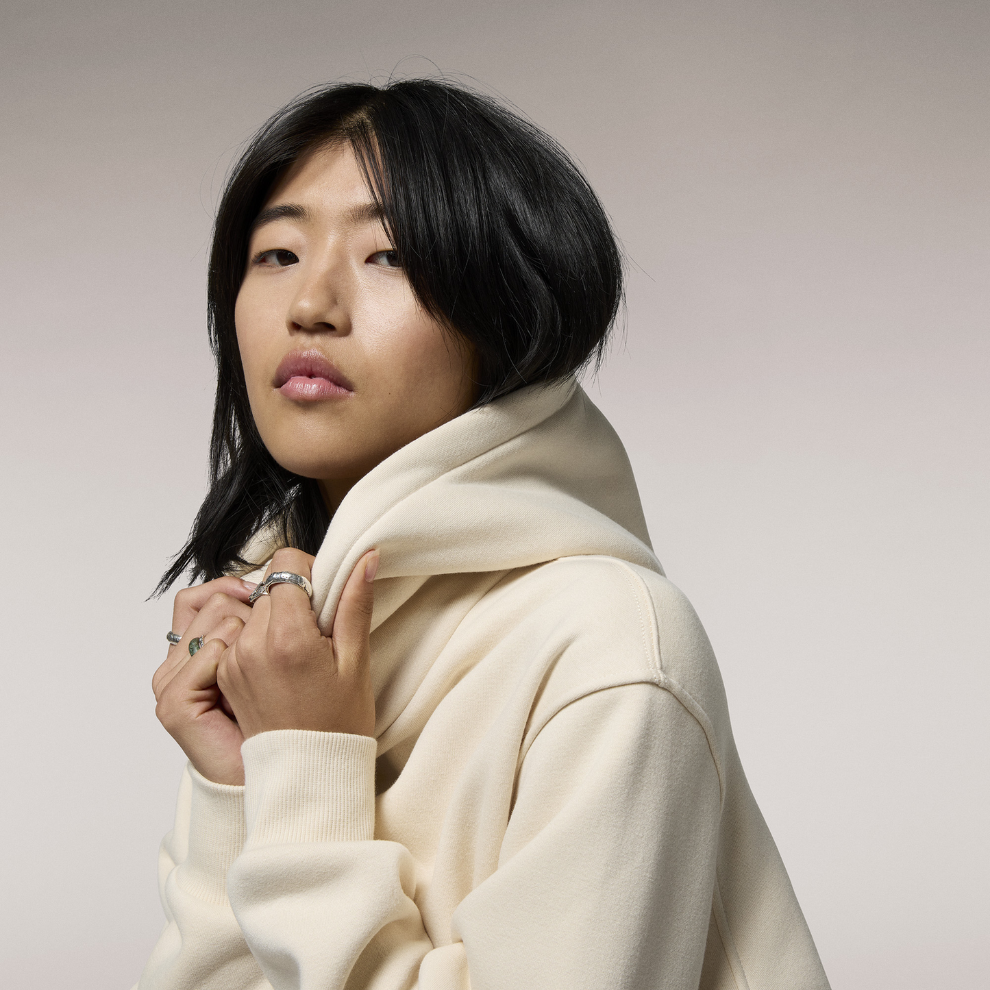 Cozi Yabsia Hoodie - Women's - Parchment