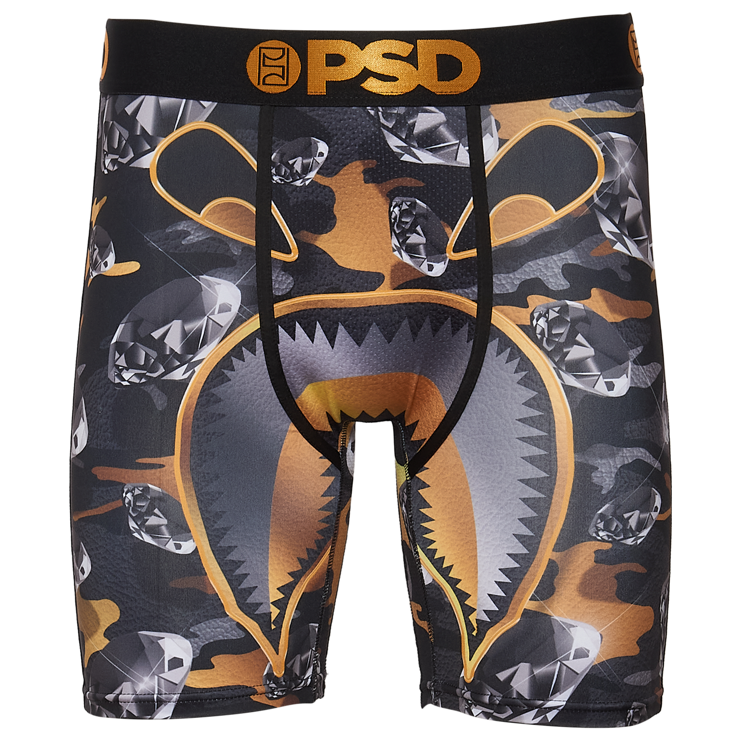 PSD Graphic Briefs - Men's - Black/Gold