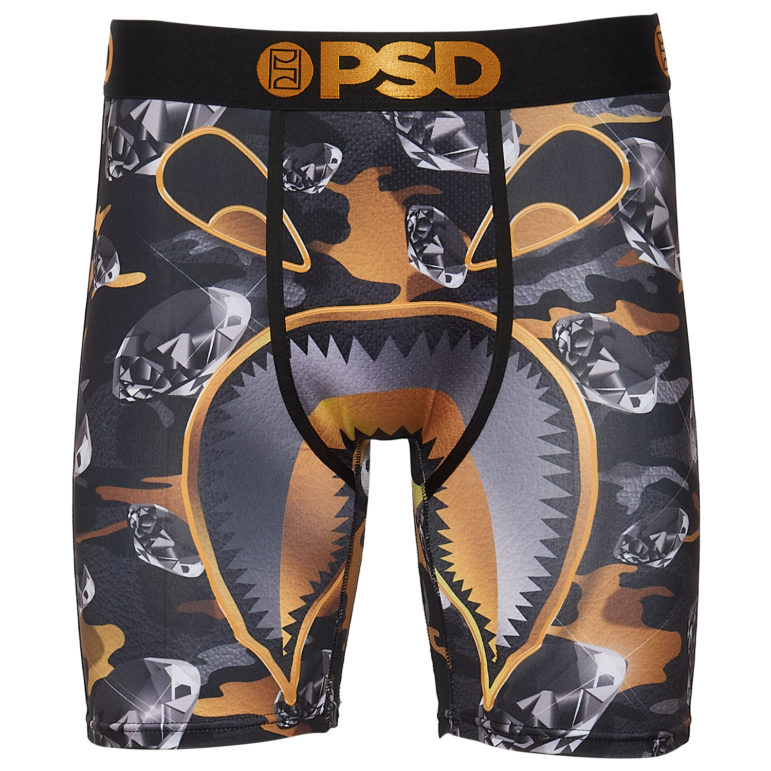 PSD Graphic Briefs - Men's - Black/Gold