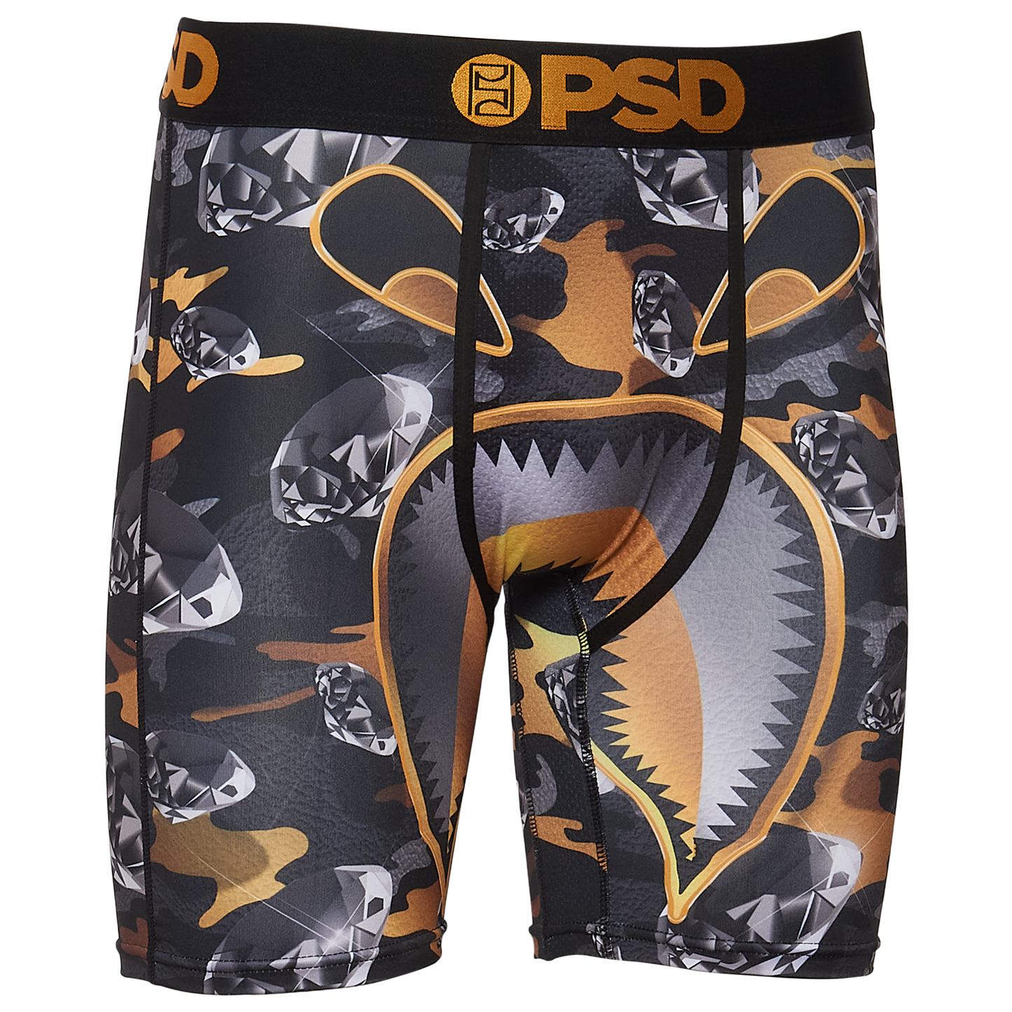 PSD Graphic Briefs - Men's - Black/Gold