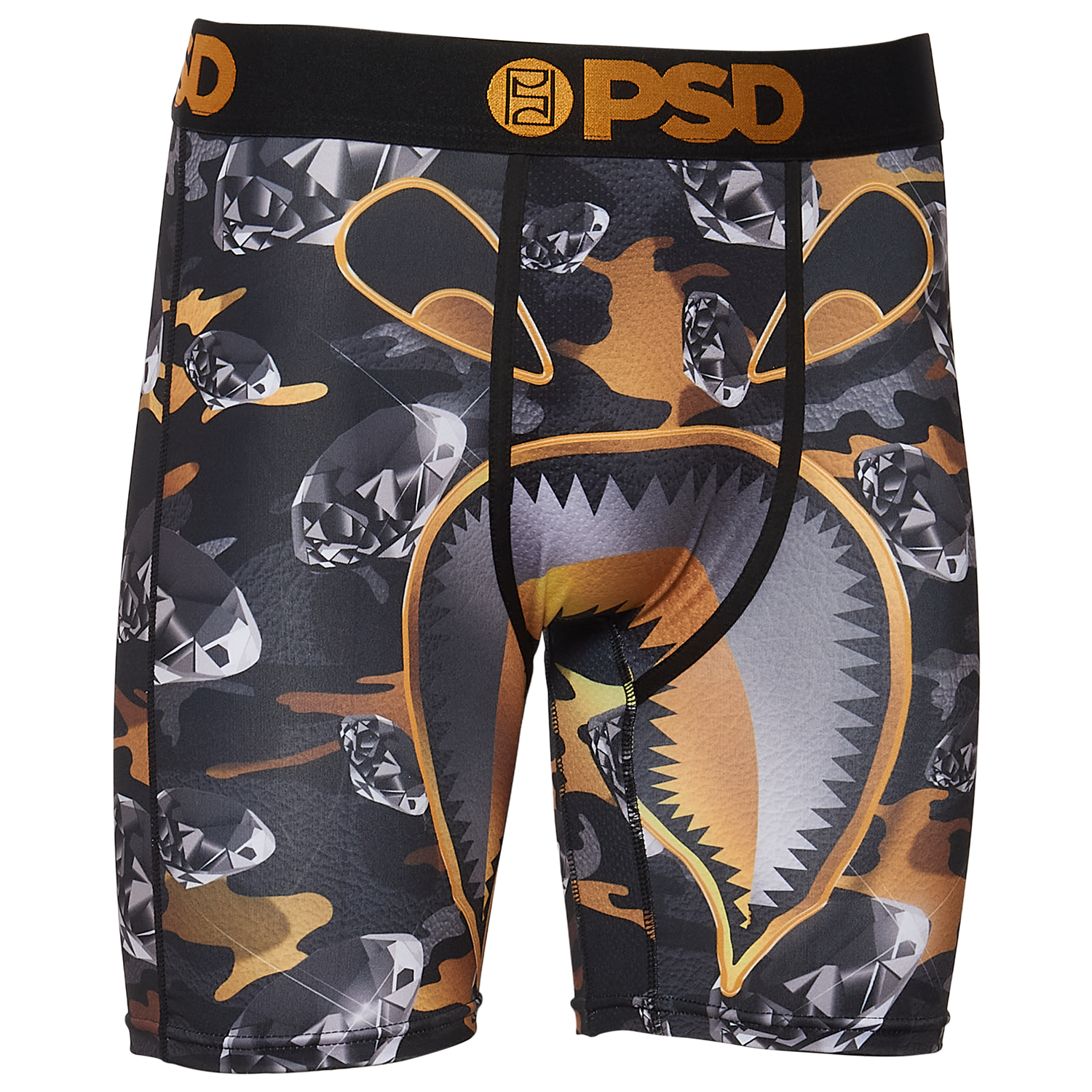 PSD Graphic Briefs - Men's - Black/Gold