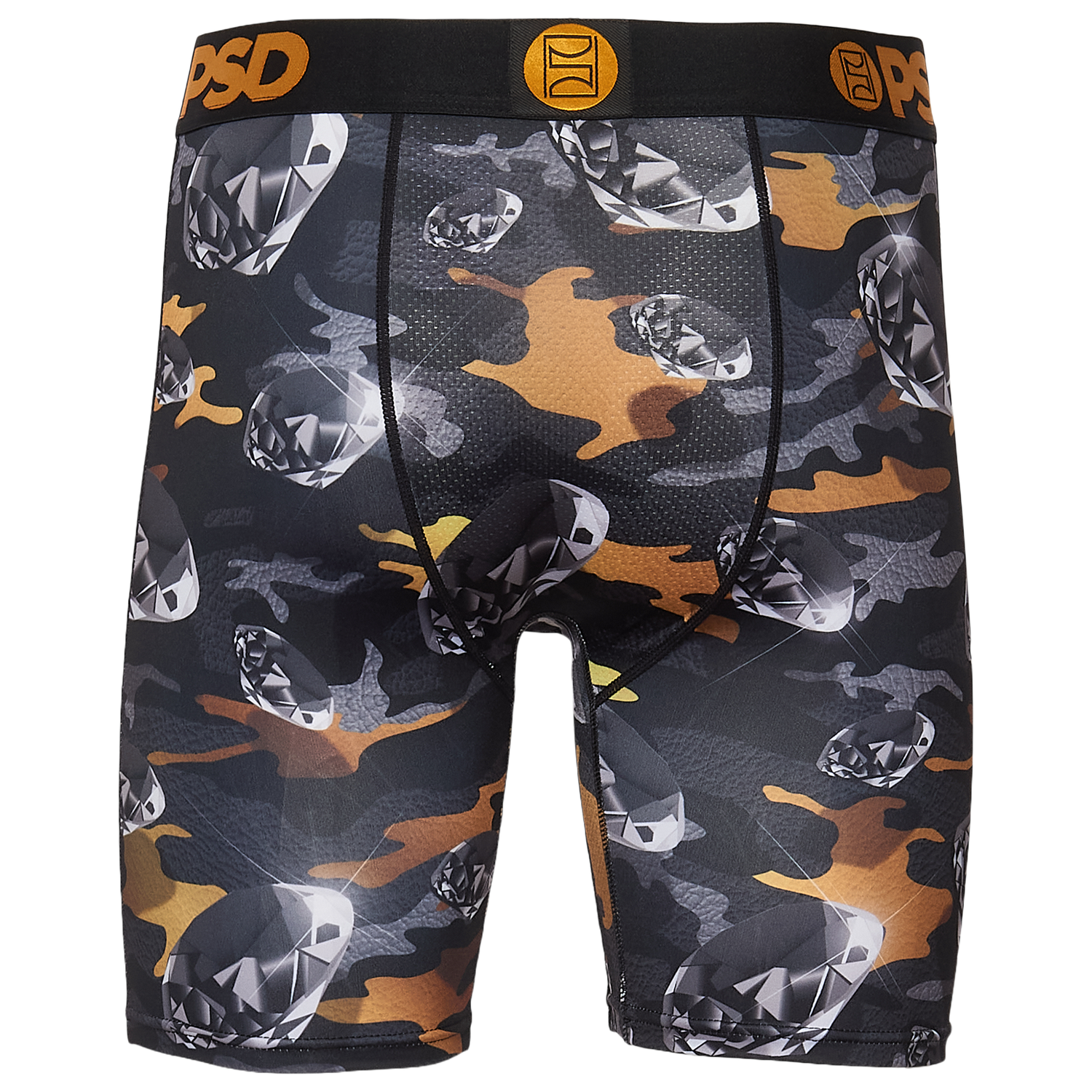 PSD Graphic Briefs - Men's - Black/Gold