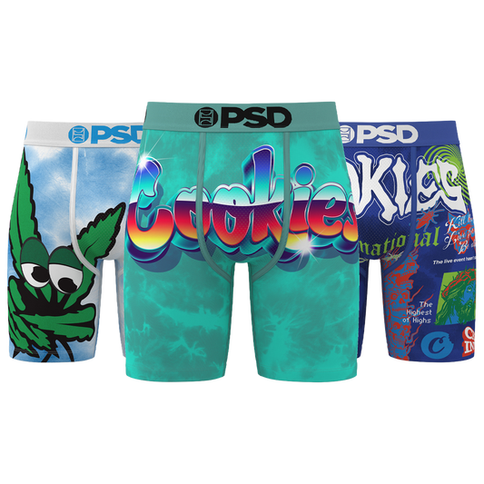 PSD Cookies High Underwear 3 Pack - Men's - Multi/Multi