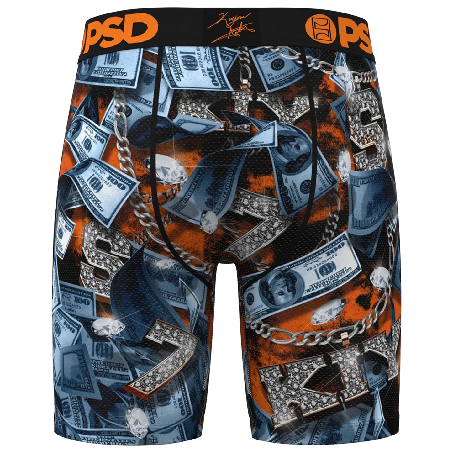 PSD Graphic Briefs - Men's - Black/Red/Blue
