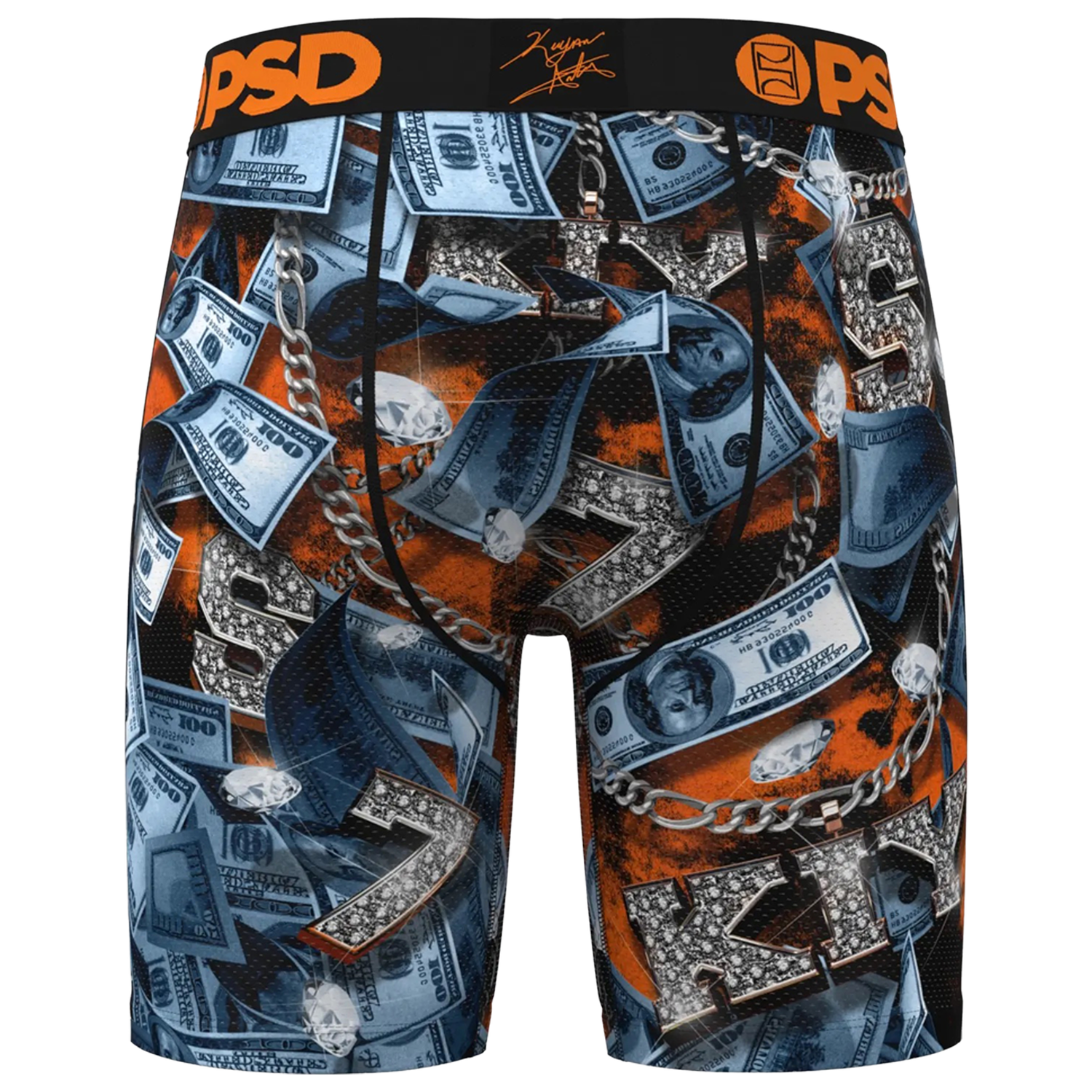 PSD Graphic Briefs - Men's - Black/Red/Blue