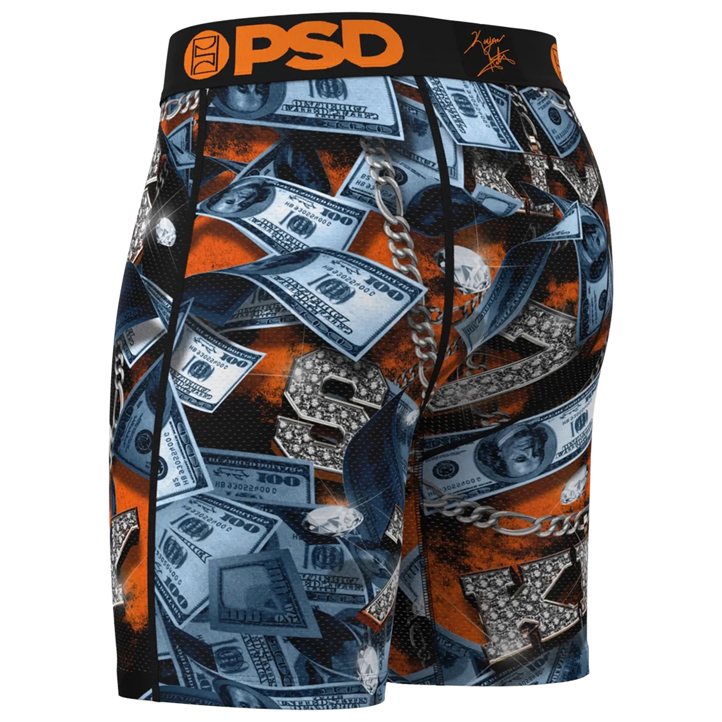 PSD Graphic Briefs - Men's - Black/Red/Blue