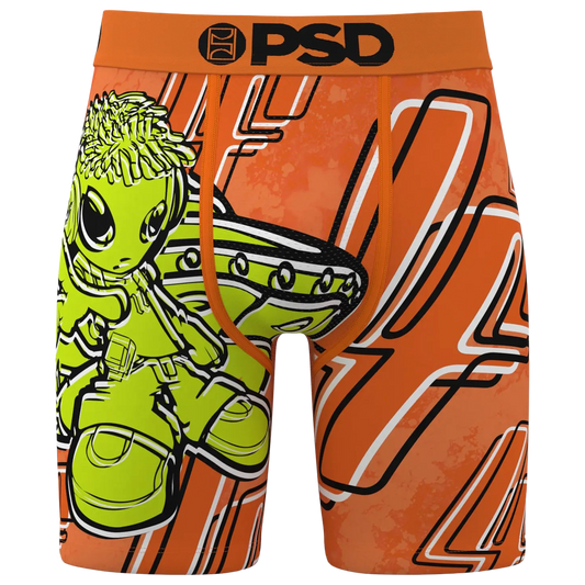PSD LaFrance Alien Boxer Briefs - Men's - Orange/Green