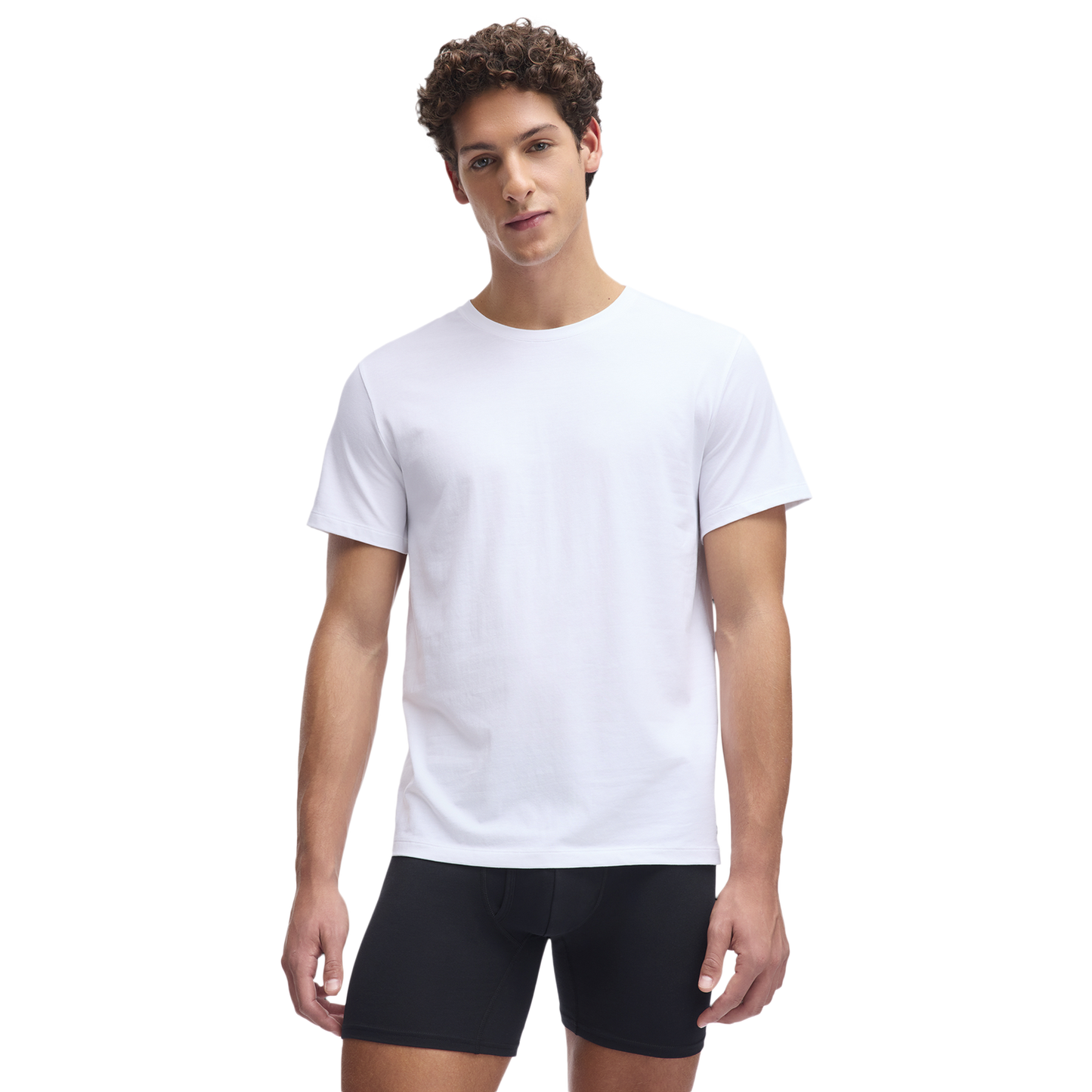 Under Armour Performance Cotton Crew Neck 2PK - Men's - White/White/White