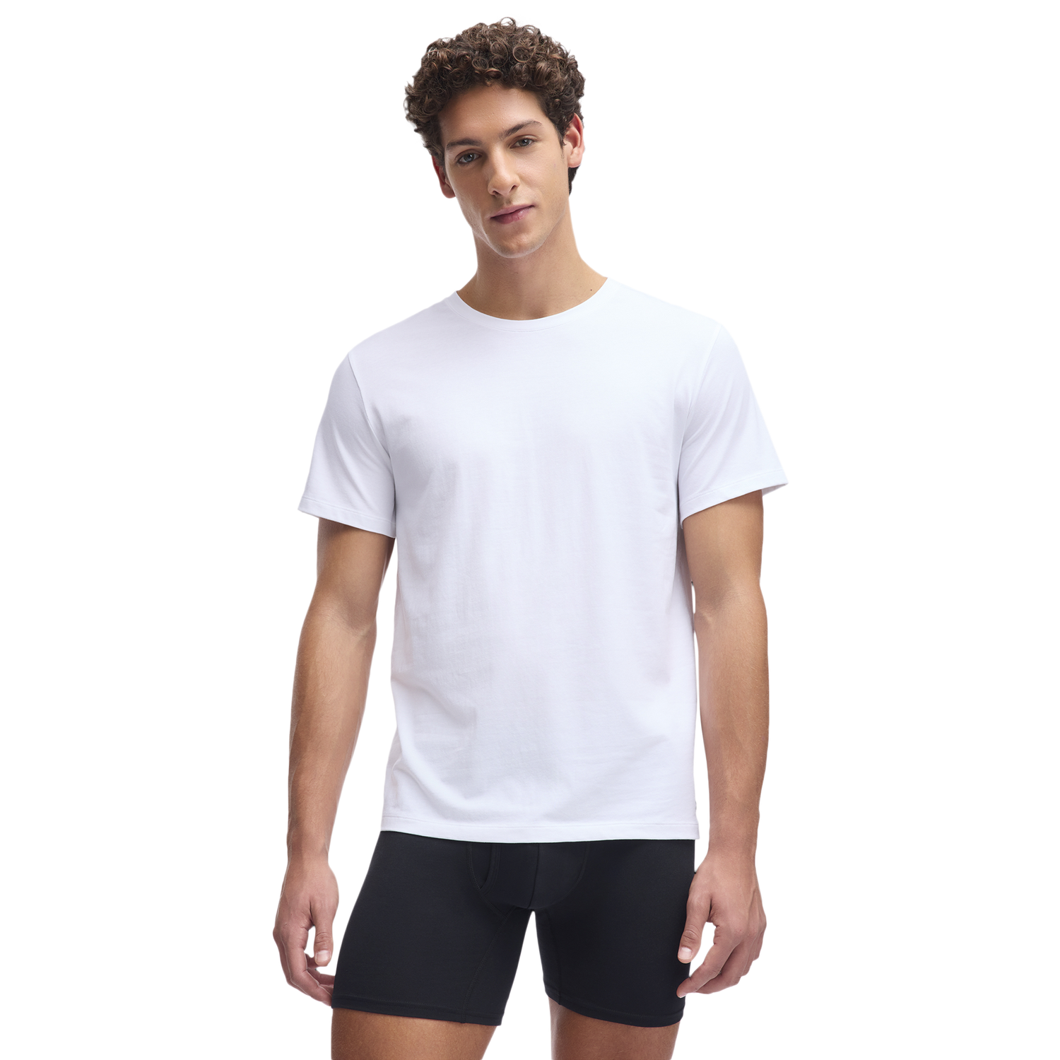 Under Armour Performance Cotton Crew Neck 2PK - Men's - White/White/White