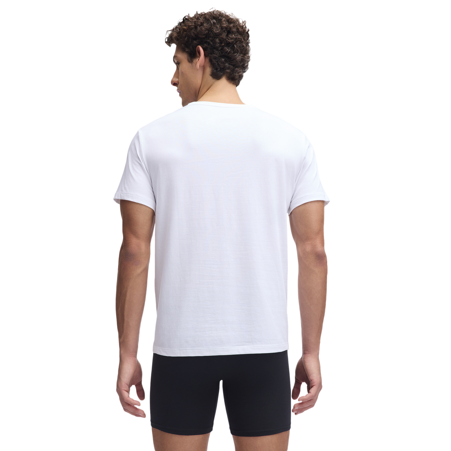Under Armour Performance Cotton Crew Neck 2PK - Men's - White/White/White
