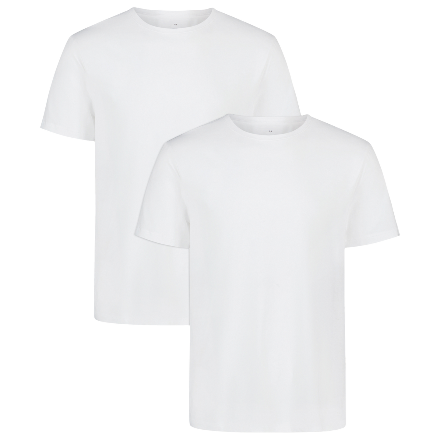 Under Armour Performance Cotton Crew Neck 2PK - Men's - White/White/White
