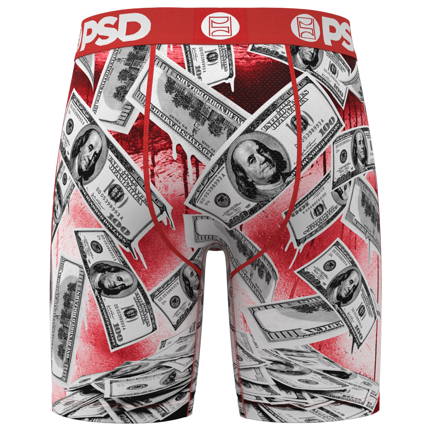PSD Graphic Briefs - Men's - Red/Black/White