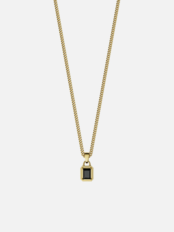 MIDNIGHT GEMSTONE CHAIN | 18K Gold