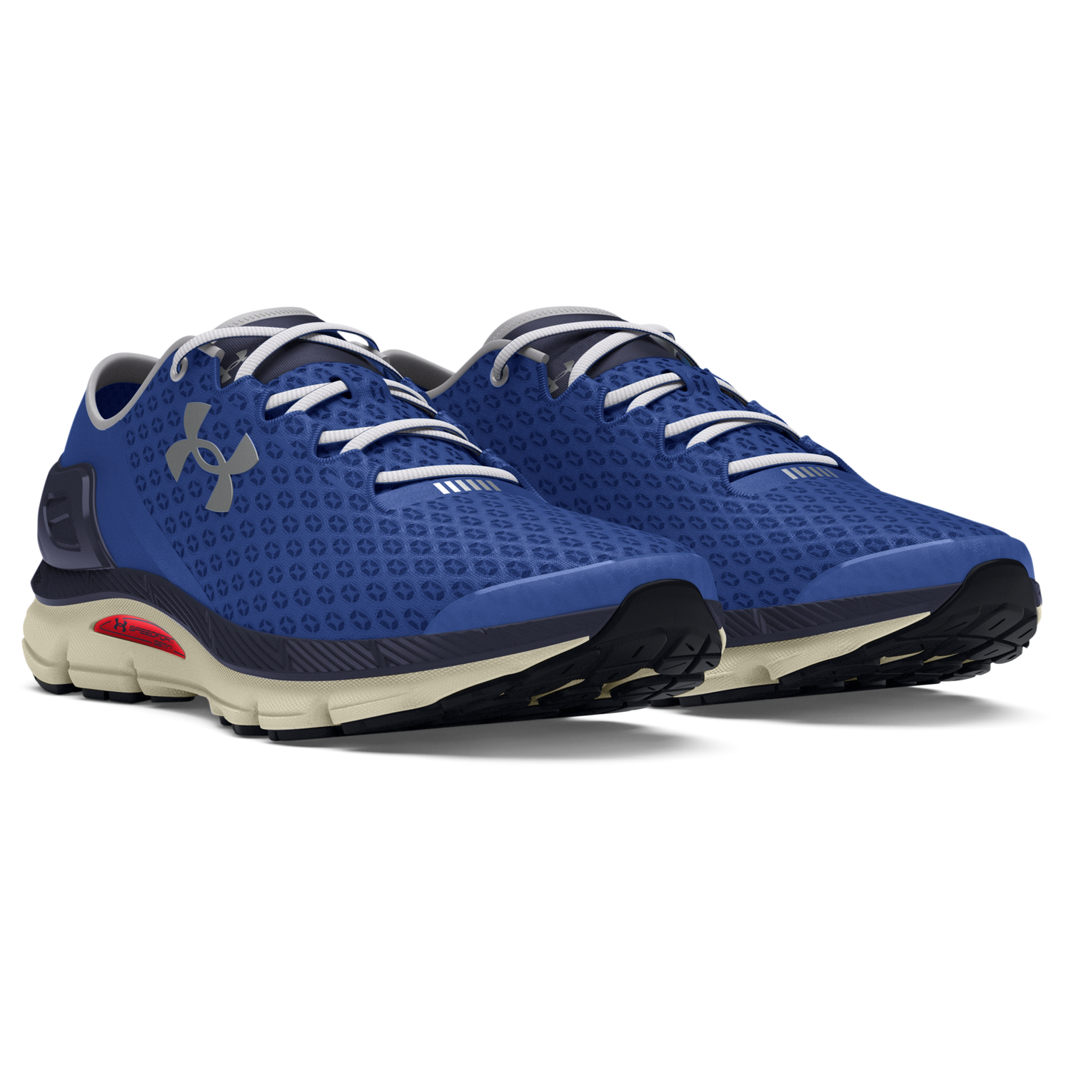 Under Armour Speedform Gemini - Men's - Tech Blue/Midnight Navy/Metallic Silver