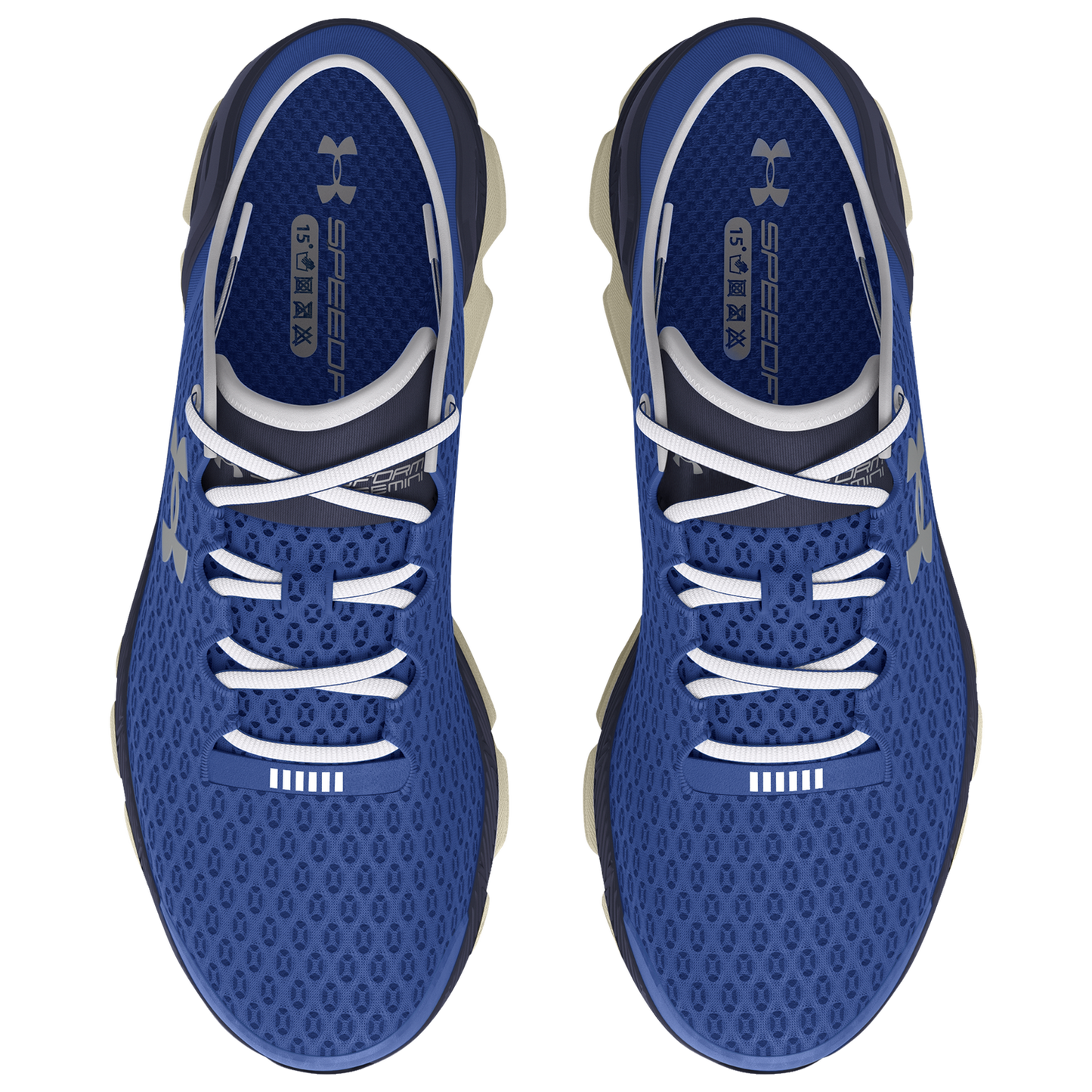 Under Armour Speedform Gemini - Men's - Tech Blue/Midnight Navy/Metallic Silver