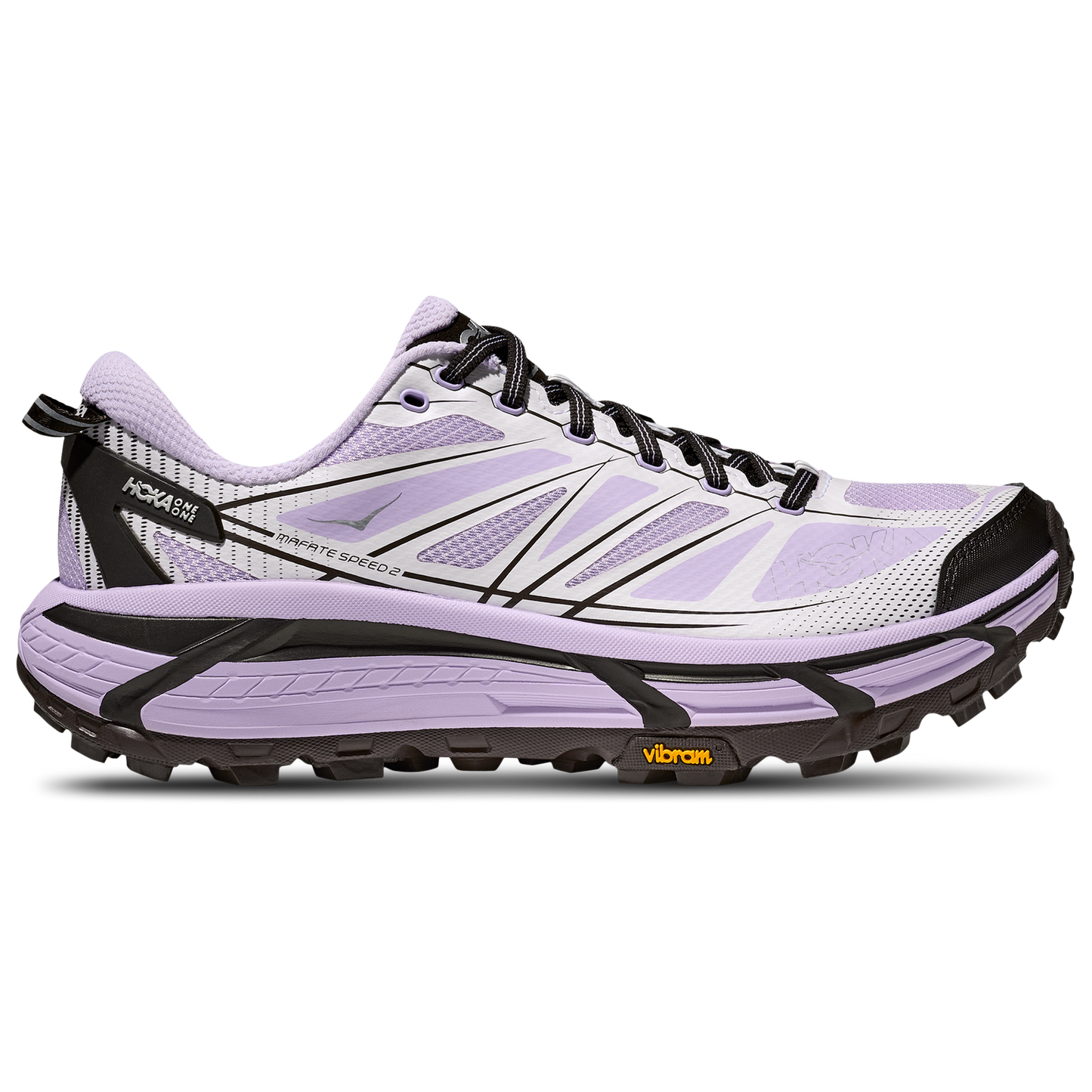 HOKA Mafate Speed 2 - Women's - White/Iris Flower