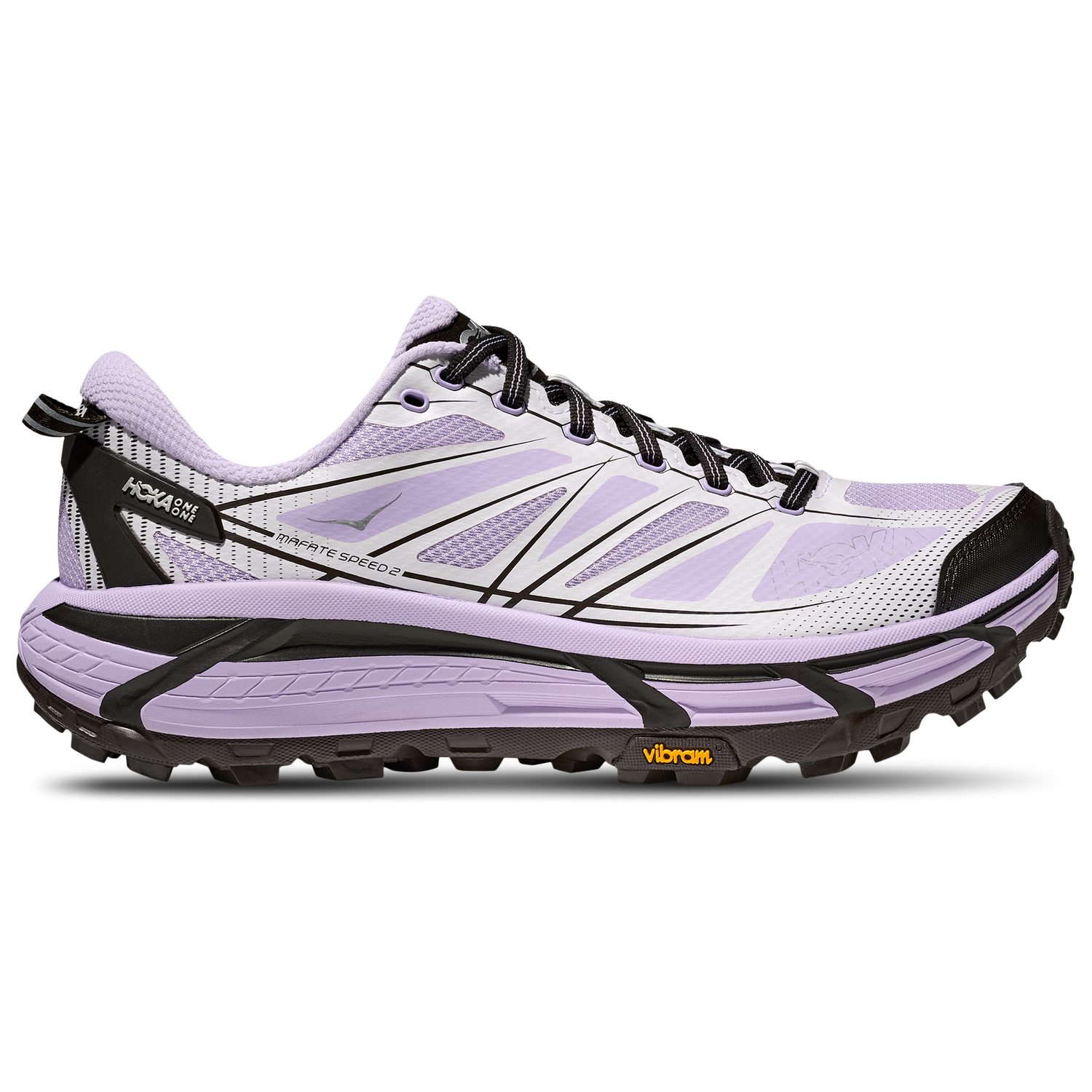 HOKA Mafate Speed 2 - Women's - White/Iris Flower