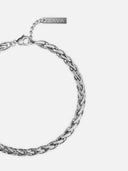 WHEAT BRACELET 5MM | Silver