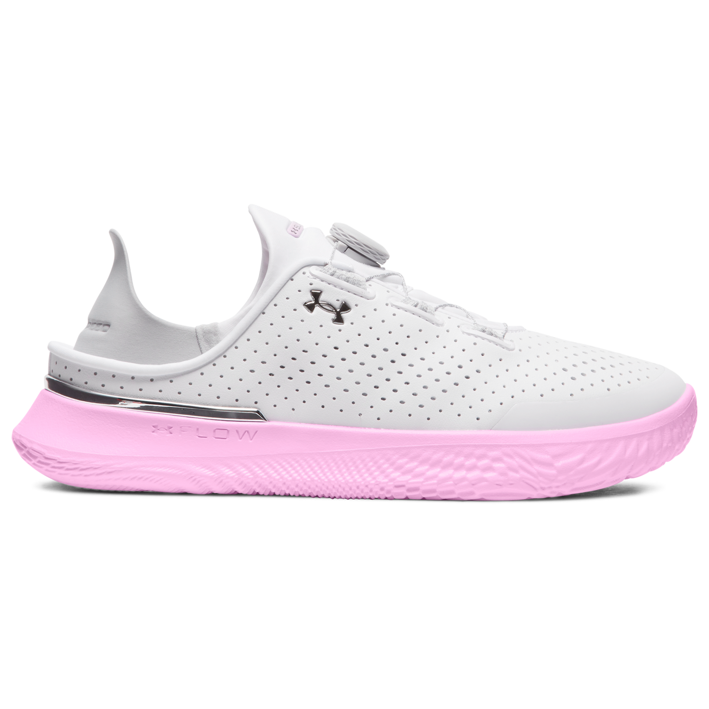 Under Armour Slipspeed Trainer - Men's - White/Stellar Pink/Metallic Silver
