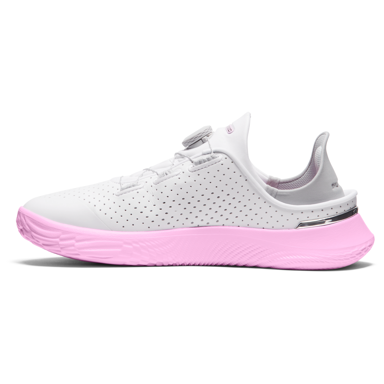 Under Armour Slipspeed Trainer - Men's - White/Stellar Pink/Metallic Silver