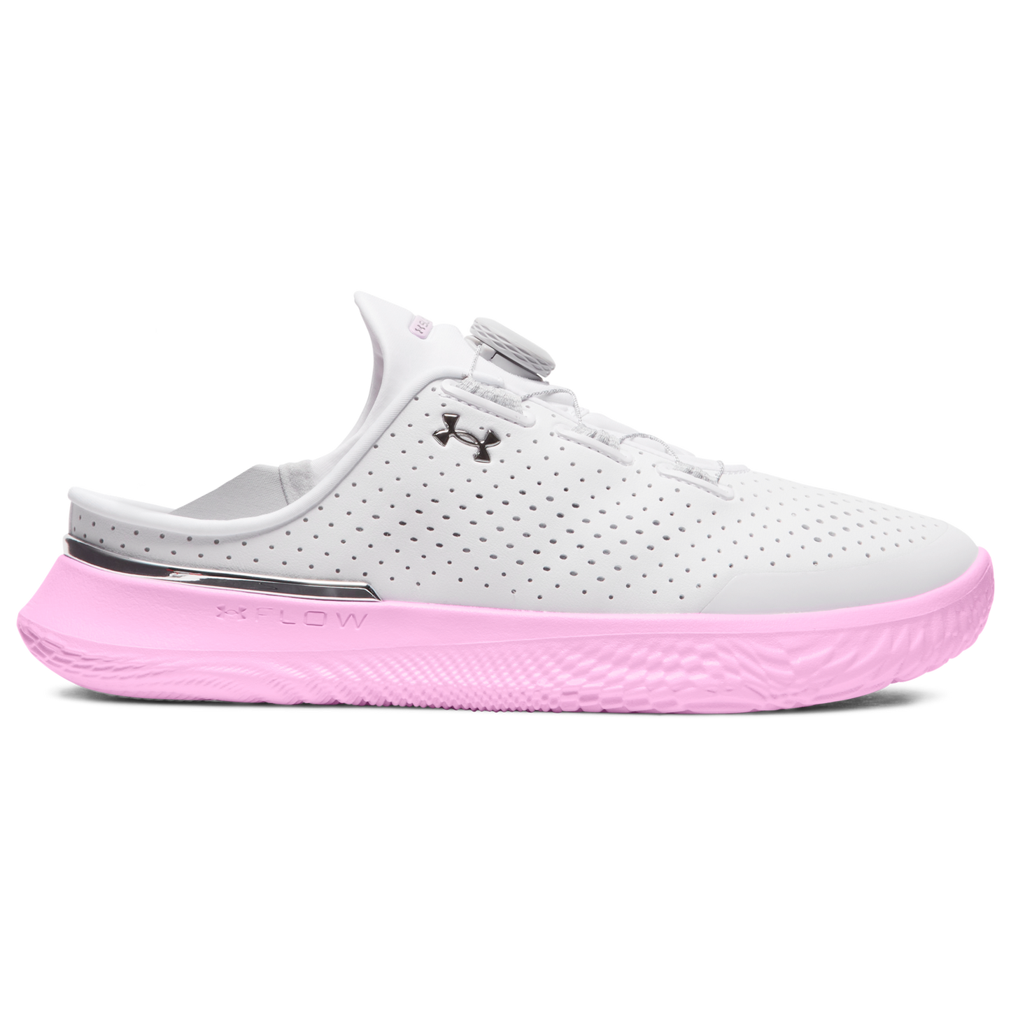 Under Armour Slipspeed Trainer - Men's - White/Stellar Pink/Metallic Silver