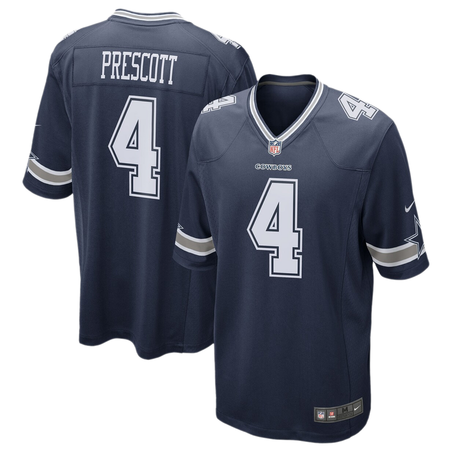 Nike NFL Cowboys Game Day Jersey - Men's - Navy/Navy