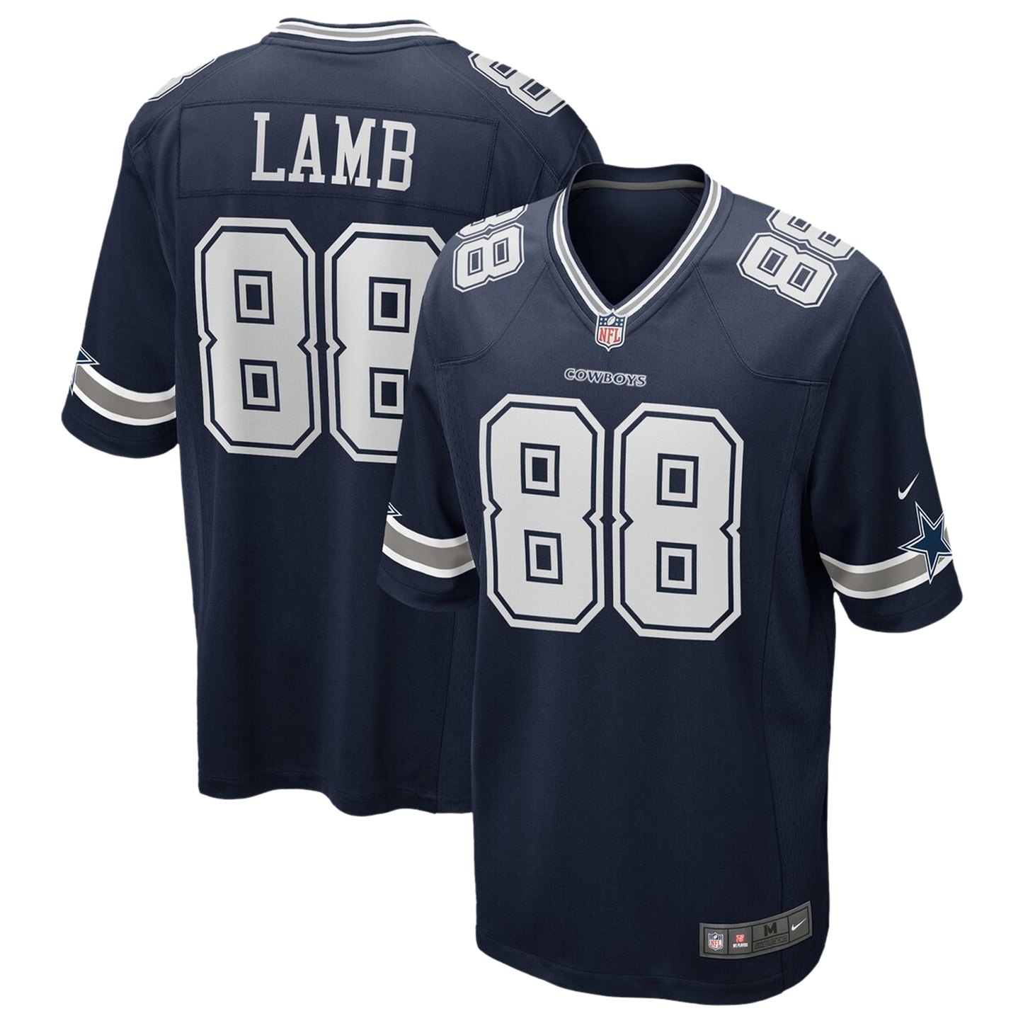 Nike NFL Cowboys Game Day Jersey - Men's - Navy/Navy (2710205)