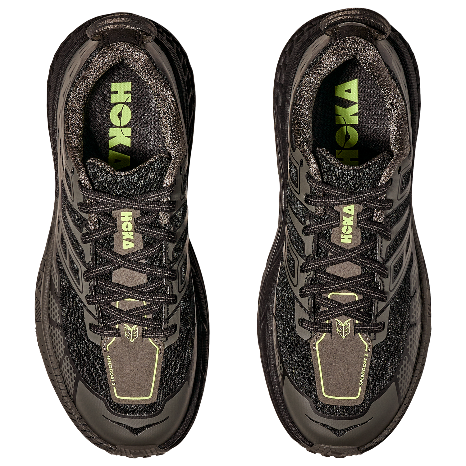 HOKA Speedgoat 2 - Men's - Black/Brown