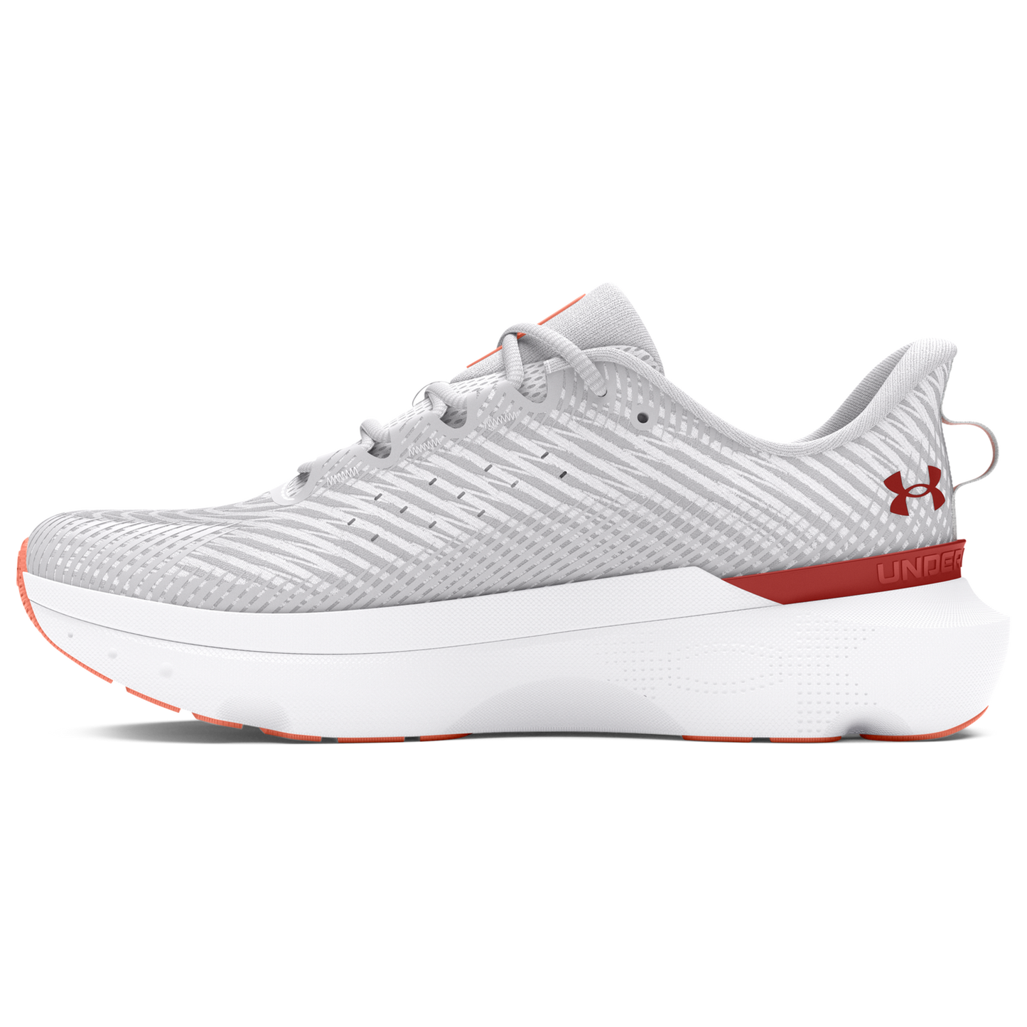 Under Armour Infinite Pro - Men's - White/Halo Grey/Earthen Orange