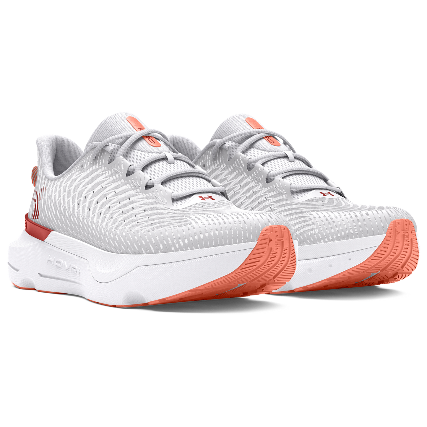 Under Armour Infinite Pro - Men's - White/Halo Grey/Earthen Orange