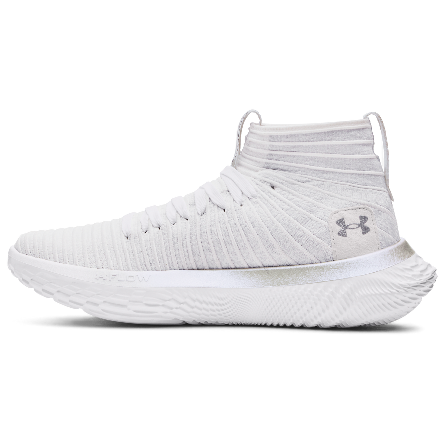Under Armour Flow Futr X Elite VVS - Men's - White/Distant Gray/ Metallic Silver