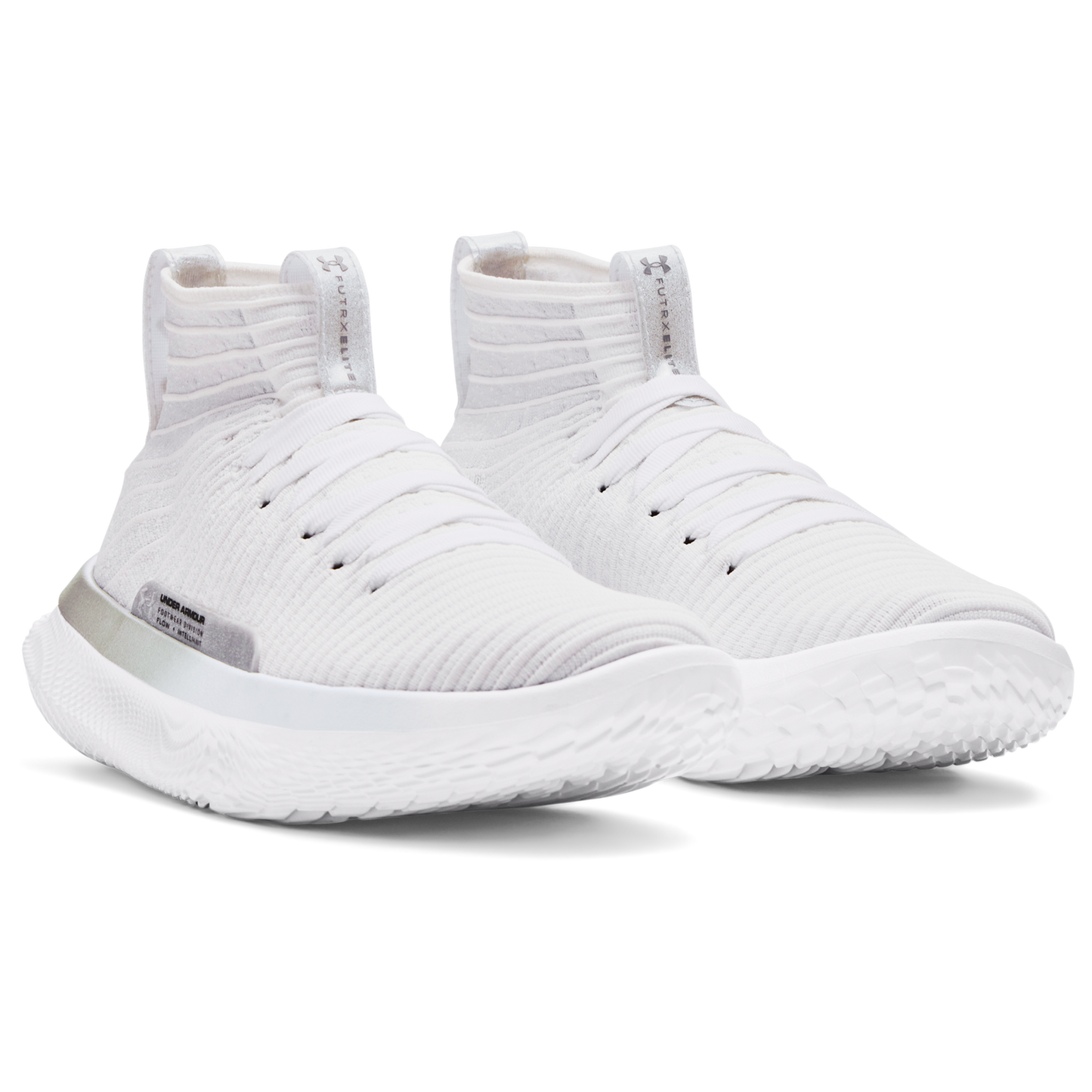 Under Armour Flow Futr X Elite VVS - Men's - White/Distant Gray/ Metallic Silver