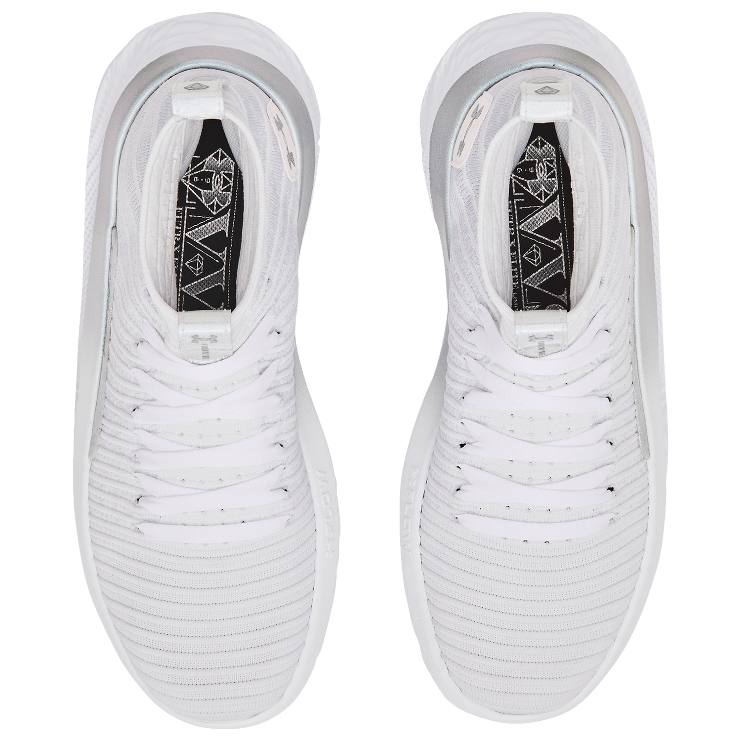 Under Armour Flow Futr X Elite VVS - Men's - White/Distant Gray/ Metallic Silver