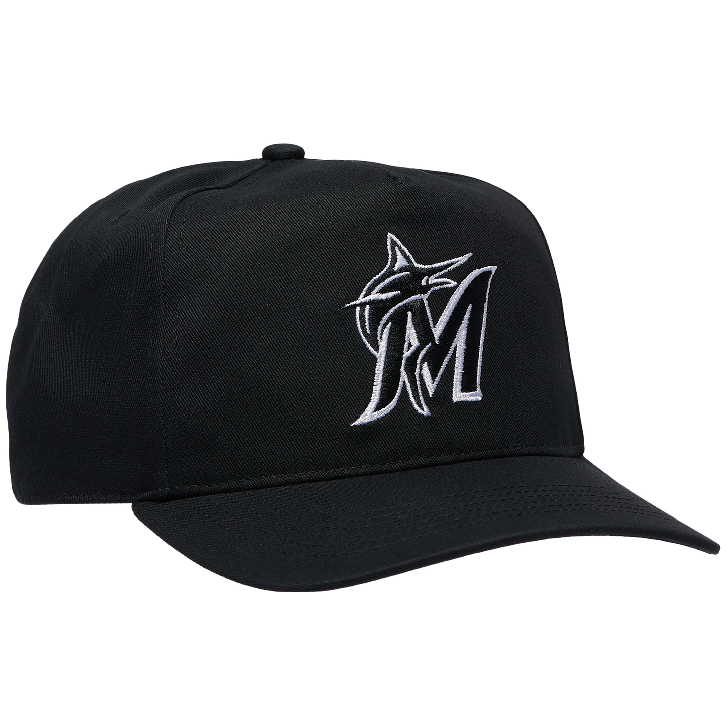 47 Brand Marlins Hitch Cap - Men's - Black/White