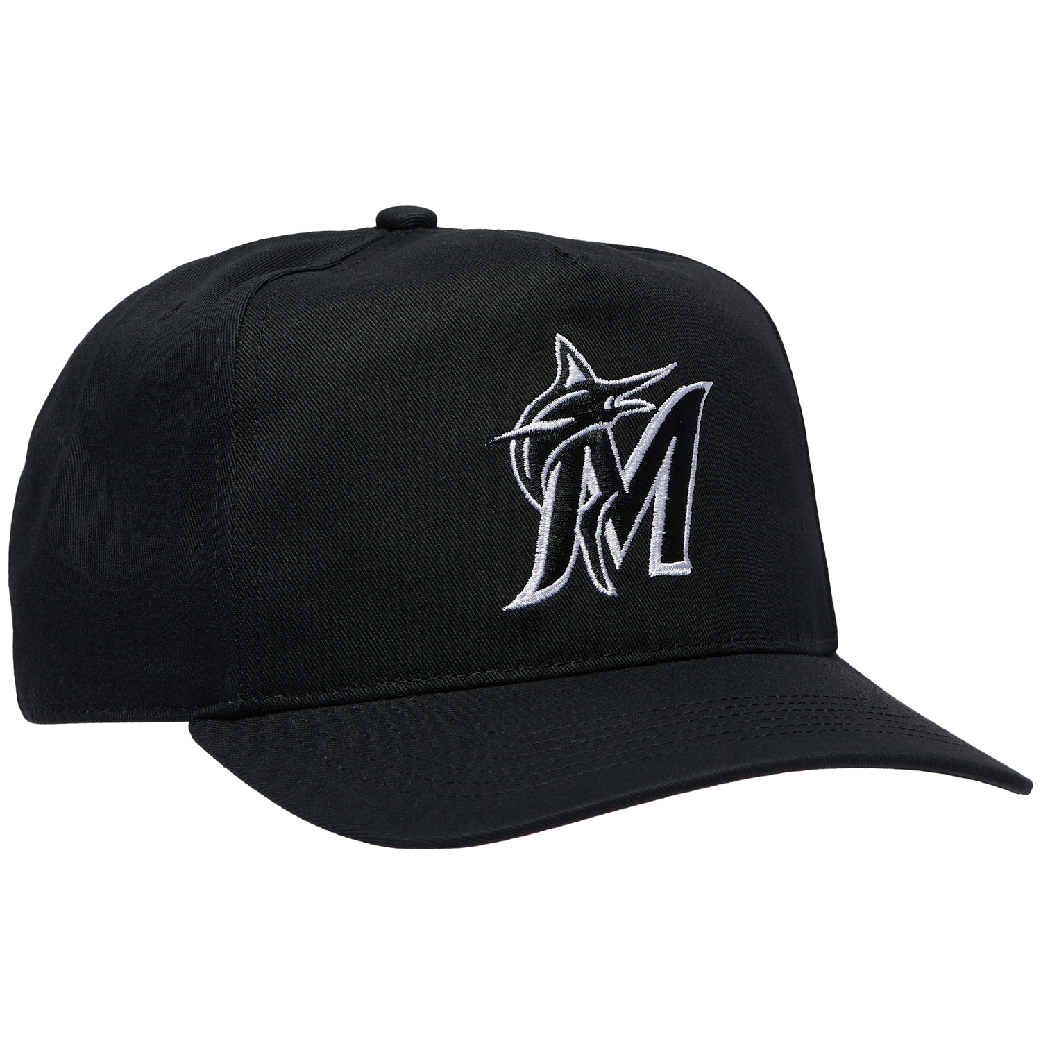 47 Brand Marlins Hitch Cap - Men's - Black/White