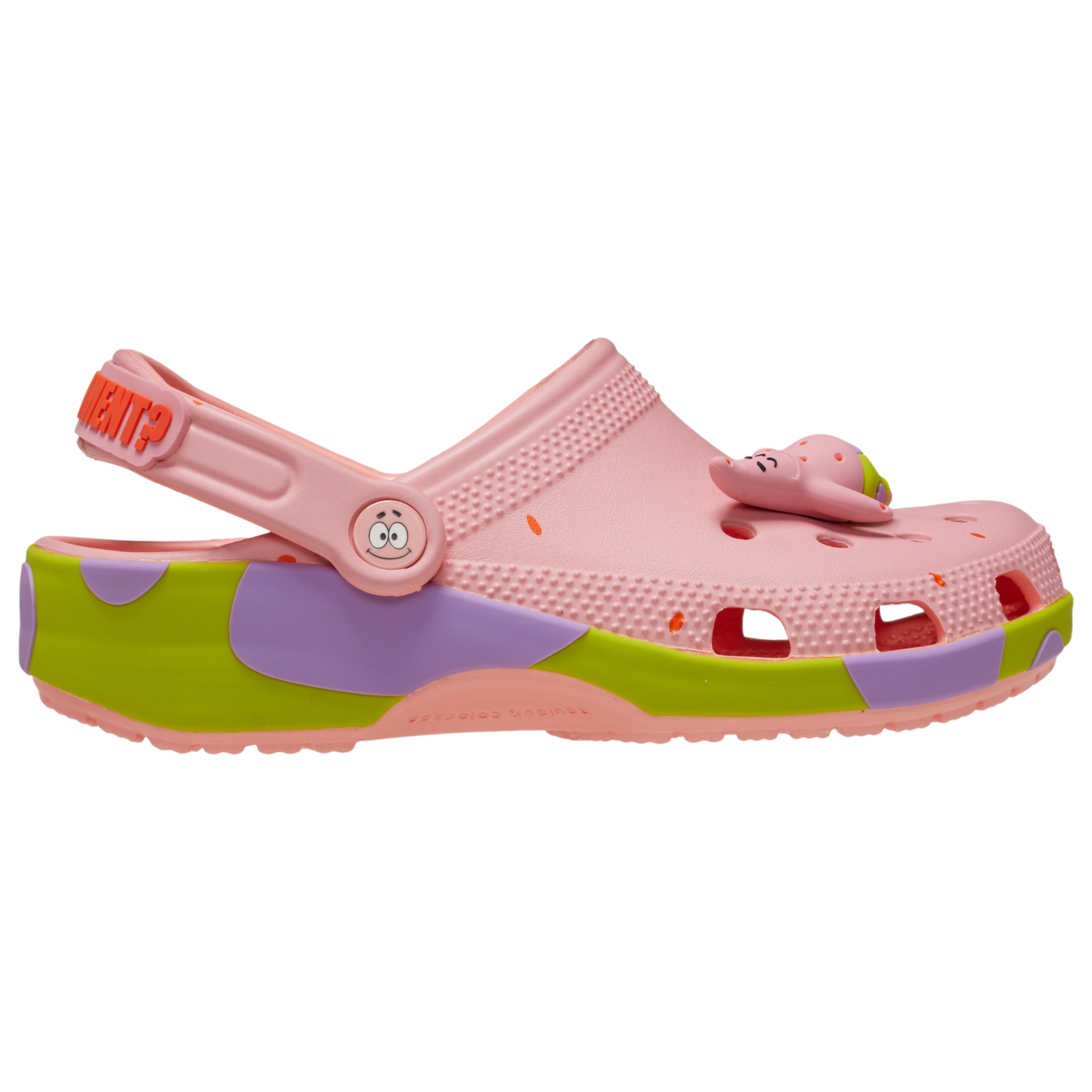 Crocs Spongebob Patrick Classic Clogs - Men's - Pink/Green