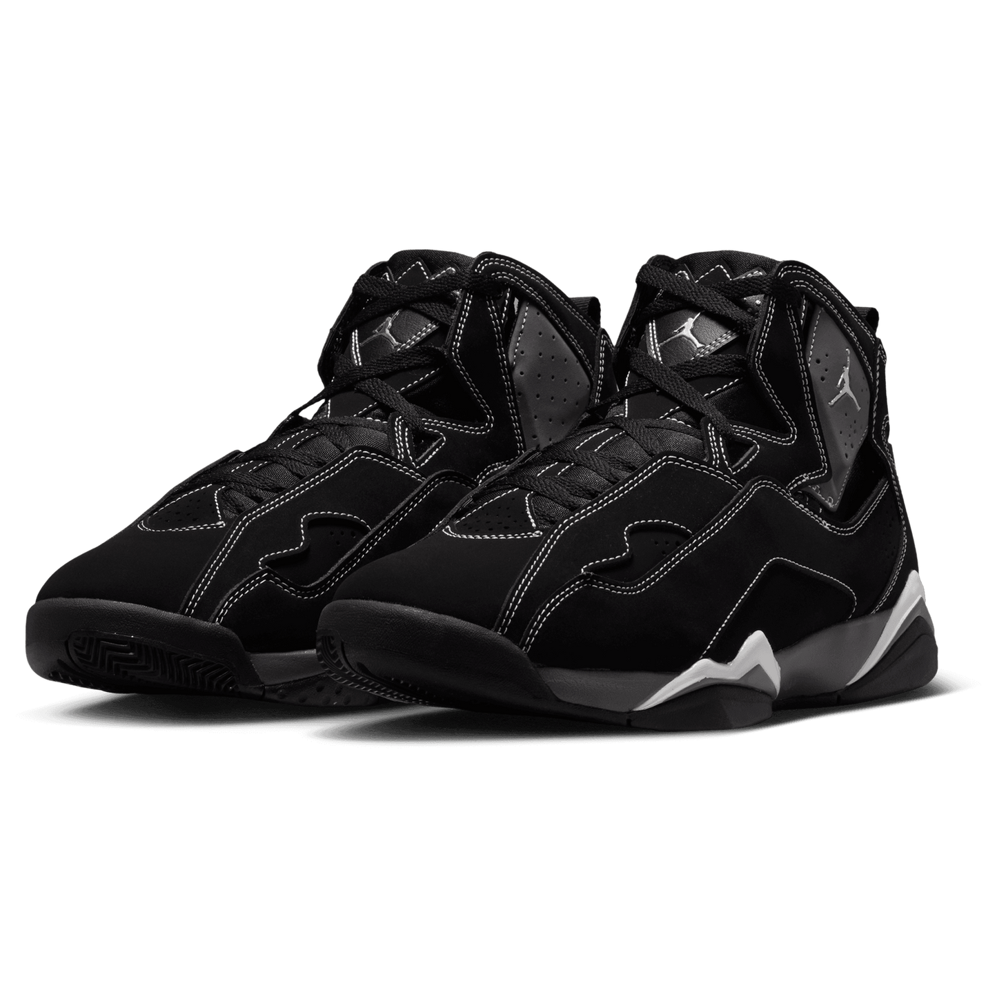 Jordan True Flight - Men's - Black/Metallic Silver