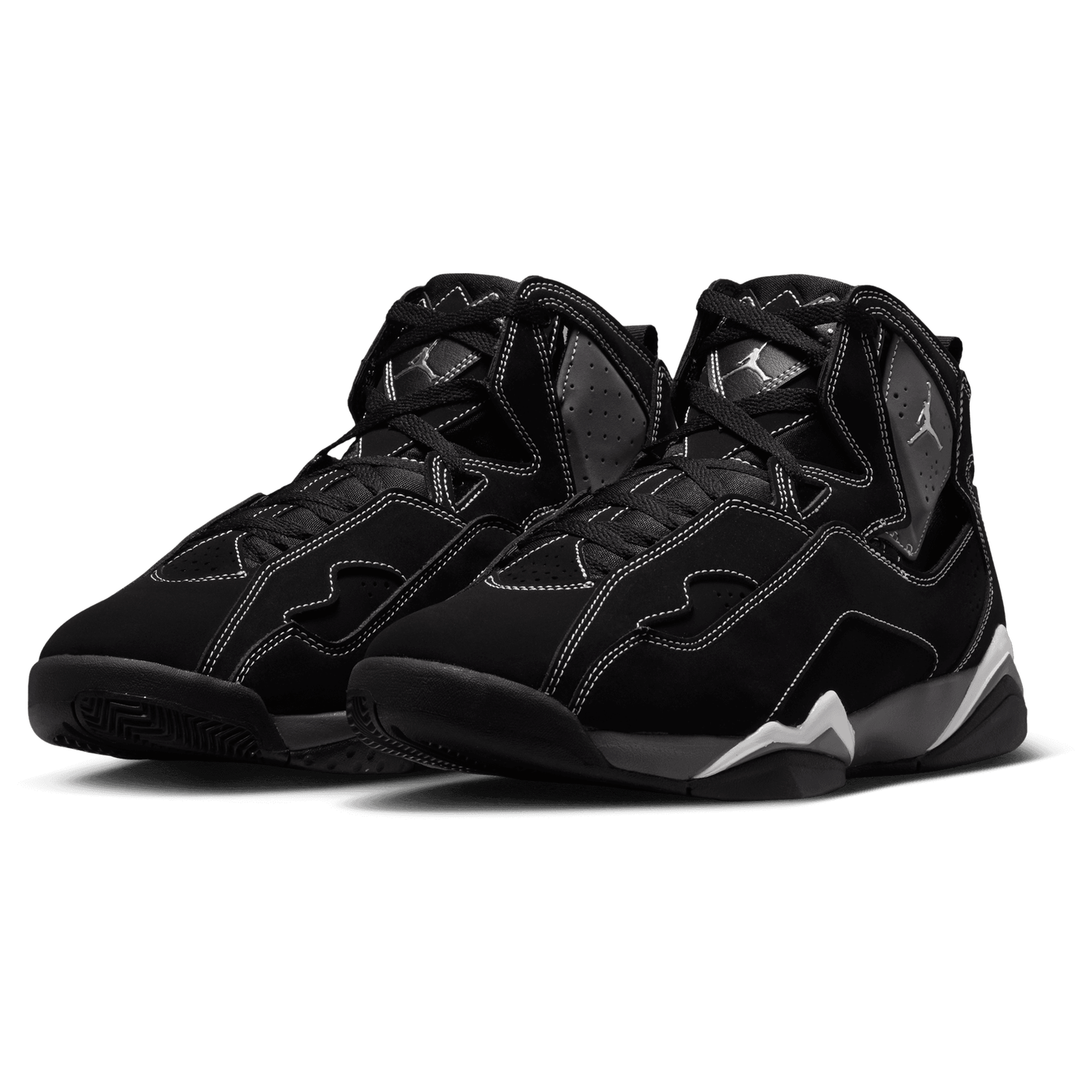 Jordan True Flight - Men's - Black/Metallic Silver