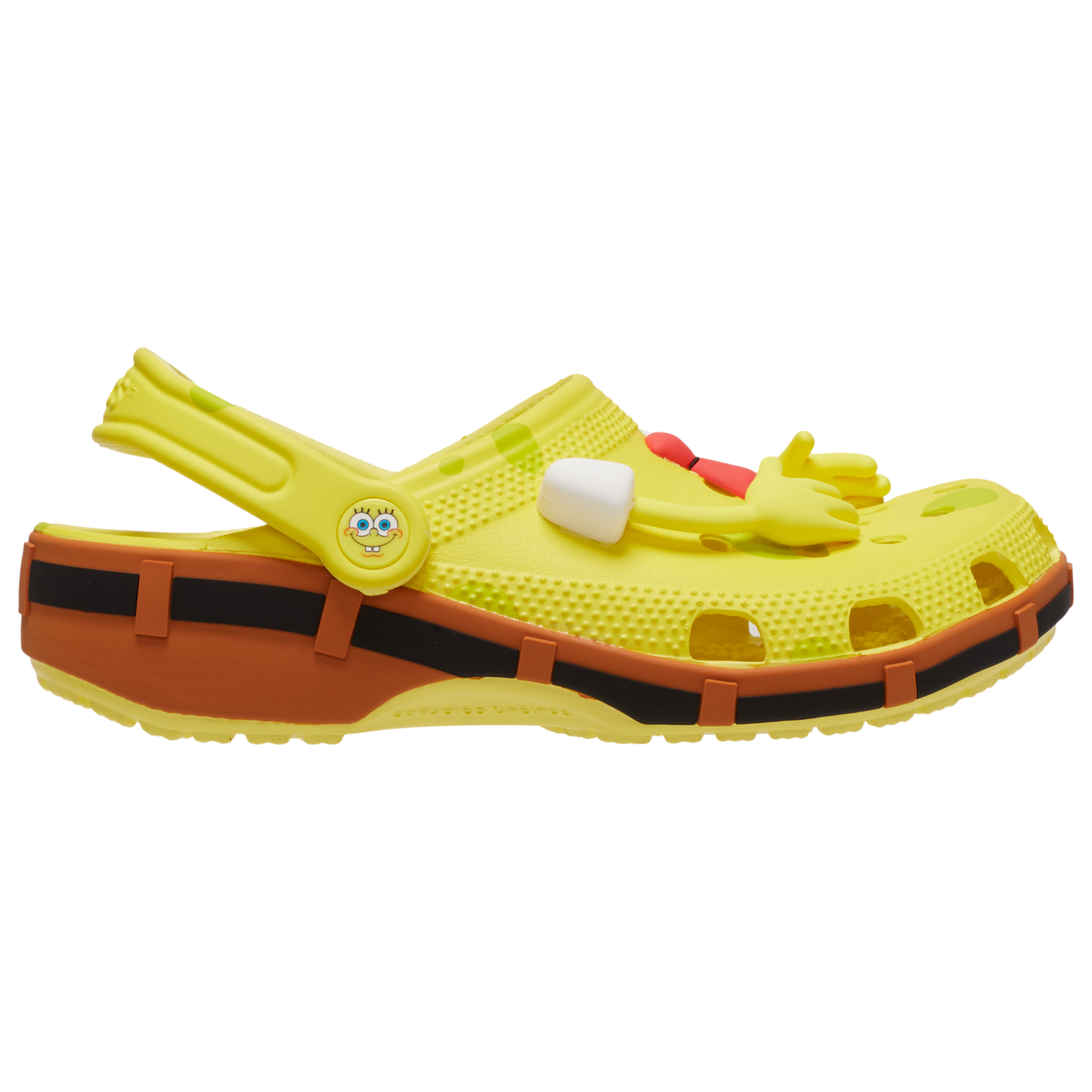 Crocs Spongebob Classic Clogs - Men's - Brown/Yellow/Red