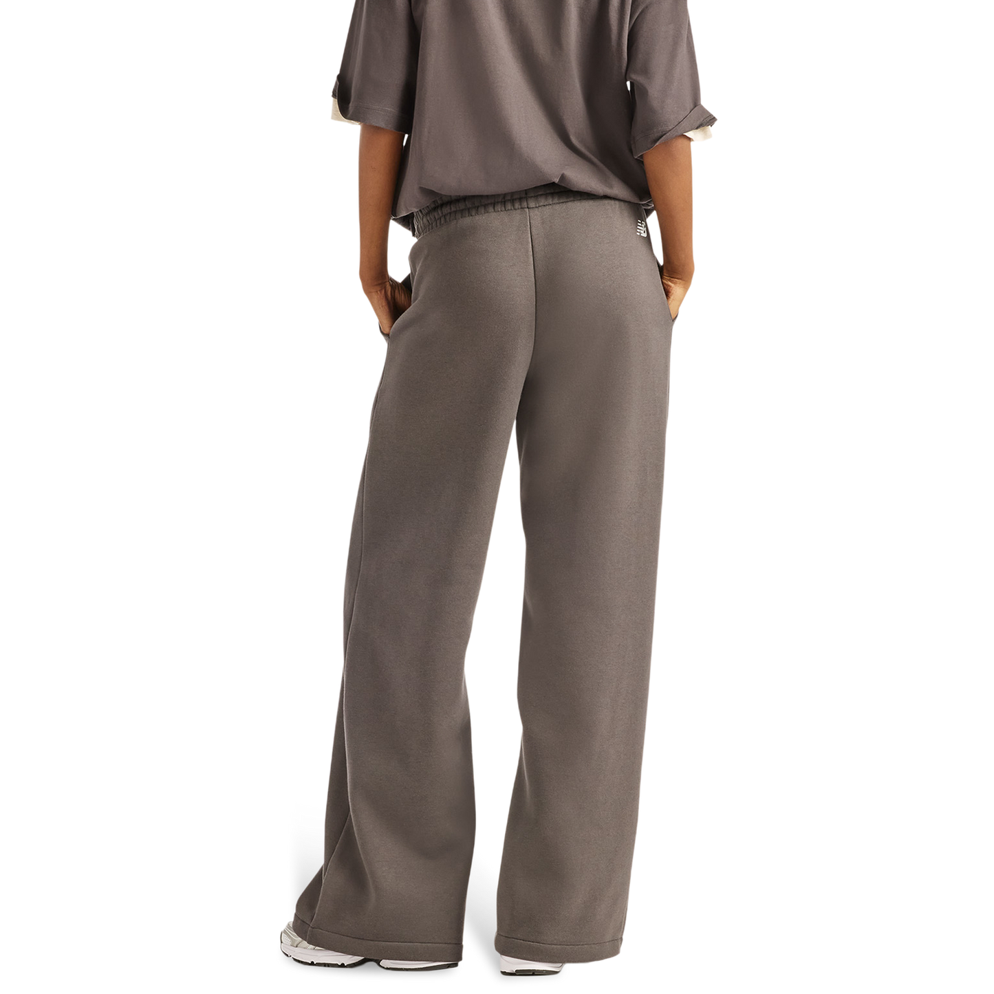 New Balance Trackside Fleece Pants - Women's - Black Cement