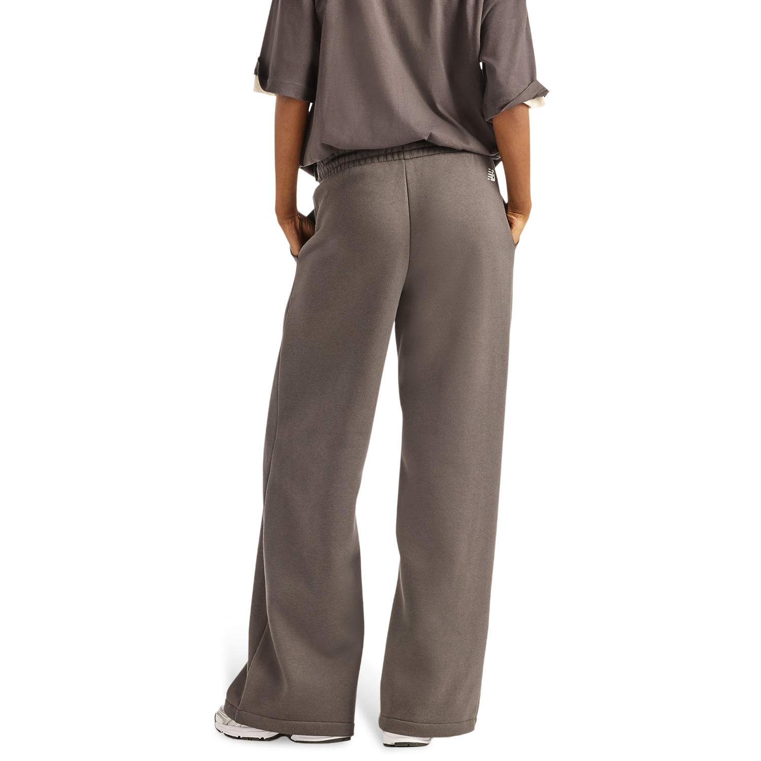 New Balance Trackside Fleece Pants - Women's - Black Cement