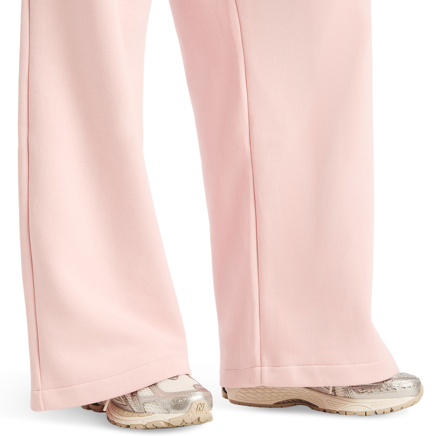 New Balance Trackside Fleece Pants - Women's - Pink Chalk