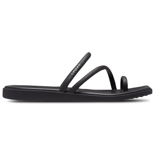 Crocs Miami Toe Loop Sandals - Women's - Black