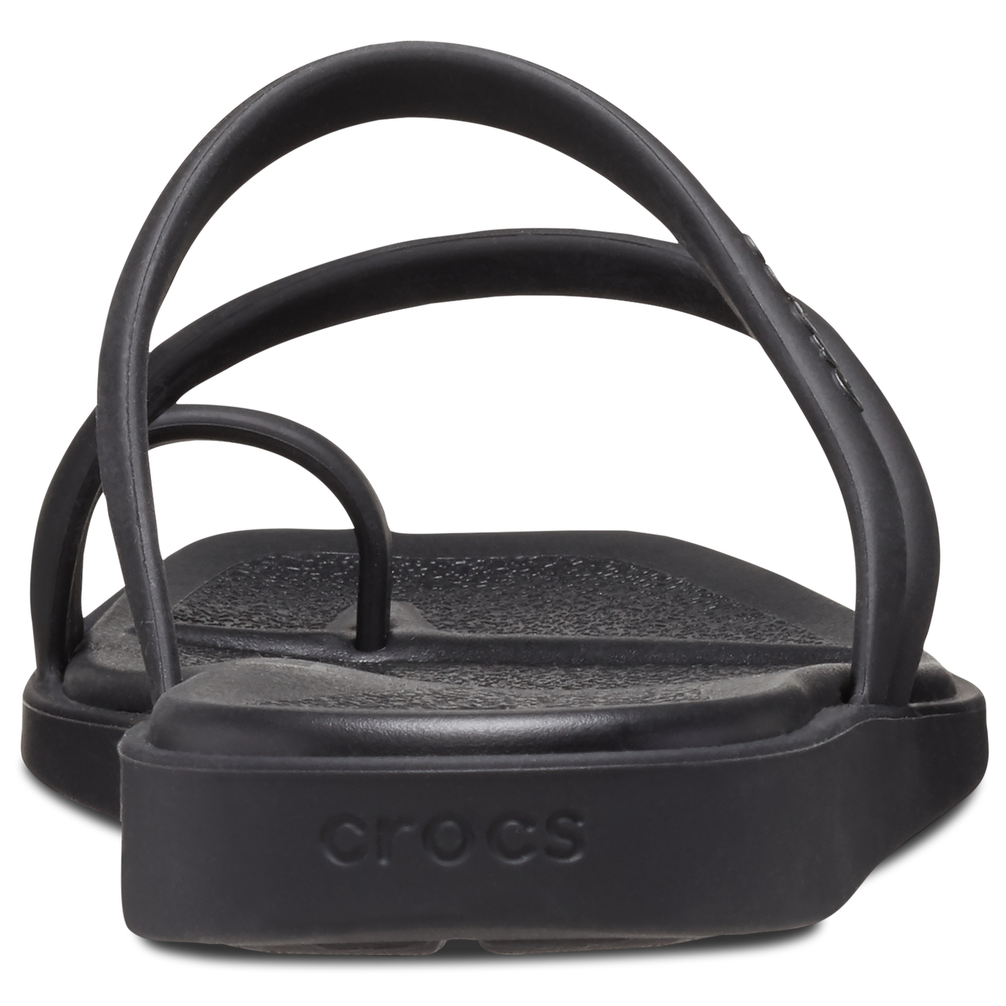 Crocs Miami Toe Loop Sandals - Women's - Black